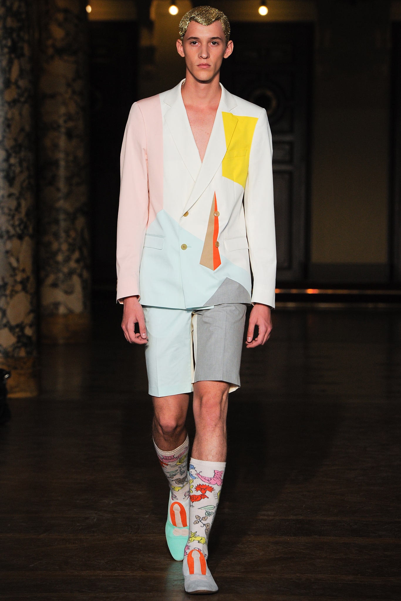 Walter Van Beirendonck S/S 14 Menswear Look 13