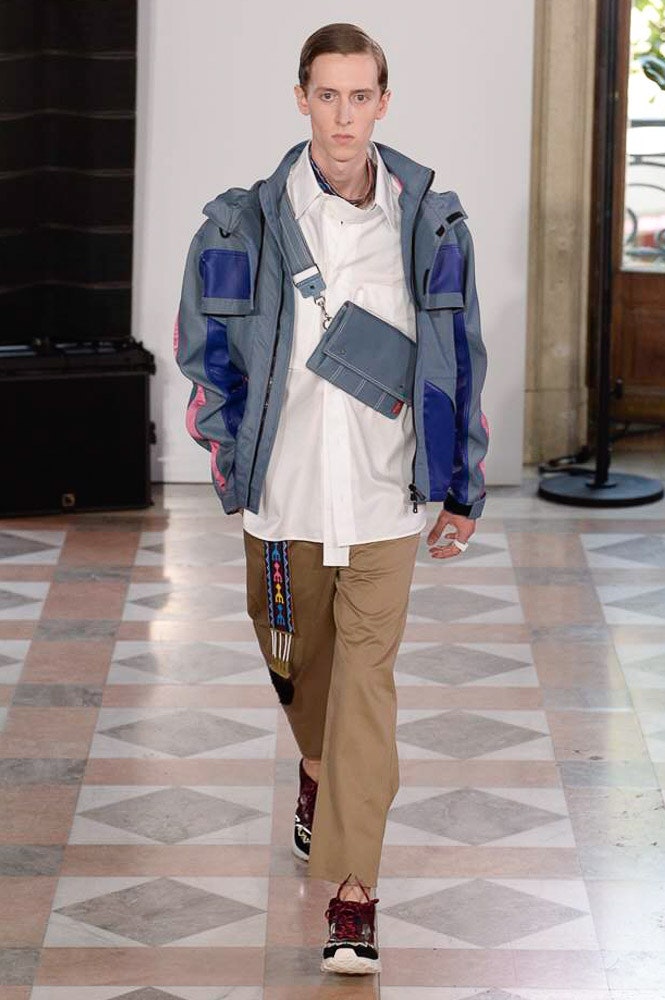 Valentino S/S 18 Menswear Look 1