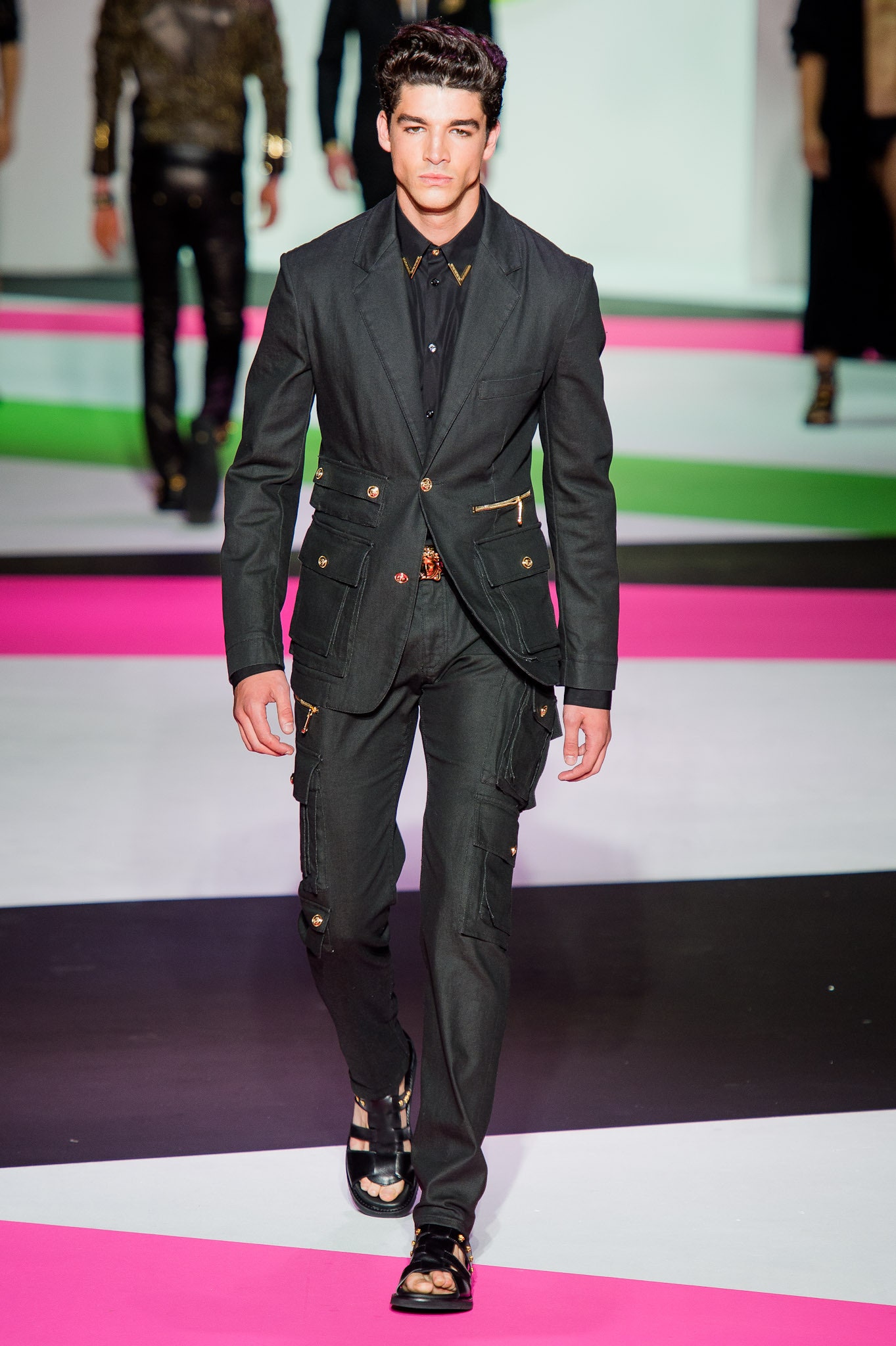 Versace S/S 14 Menswear Look 4
