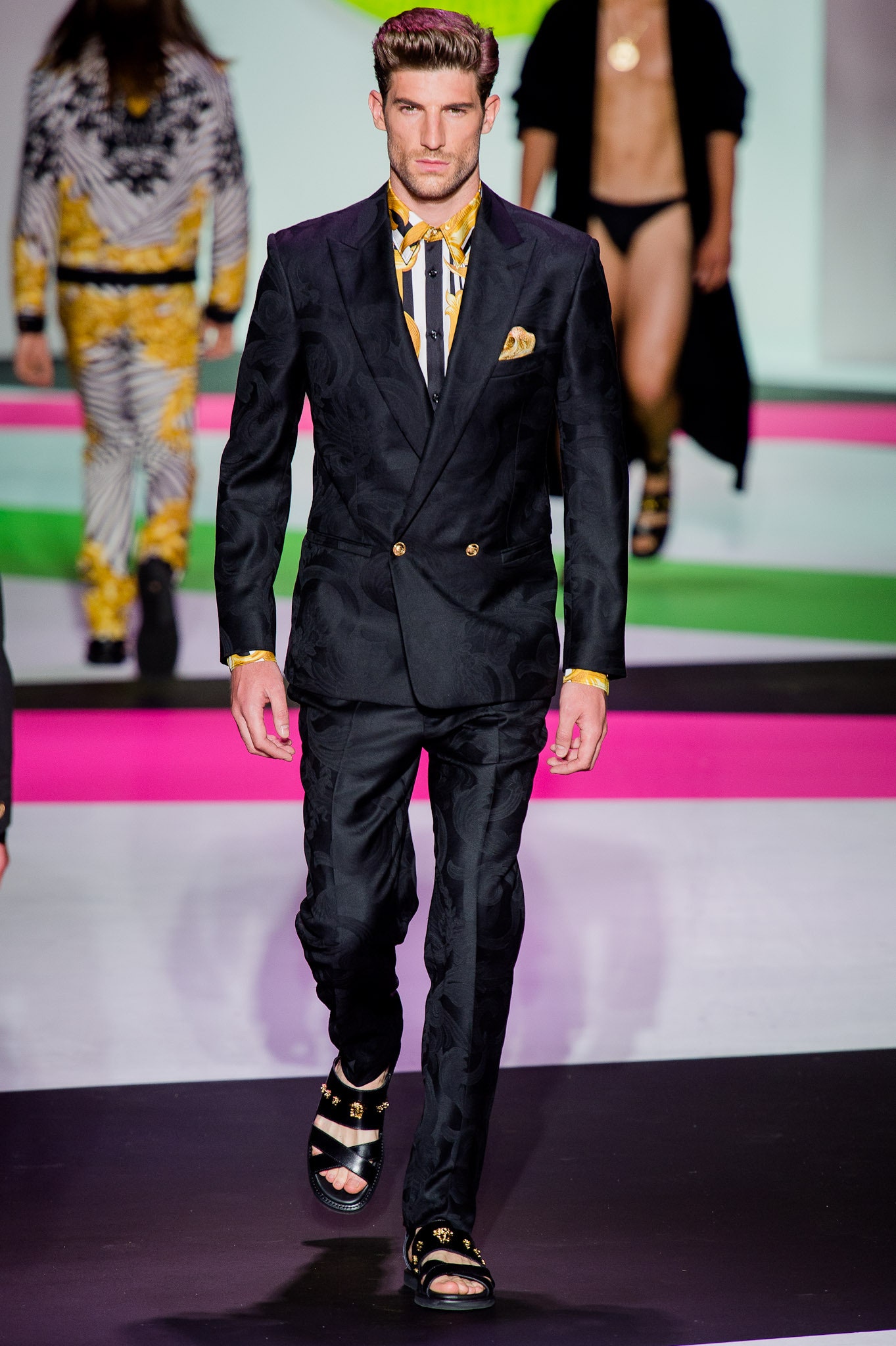 Versace S/S 14 Menswear Look 5