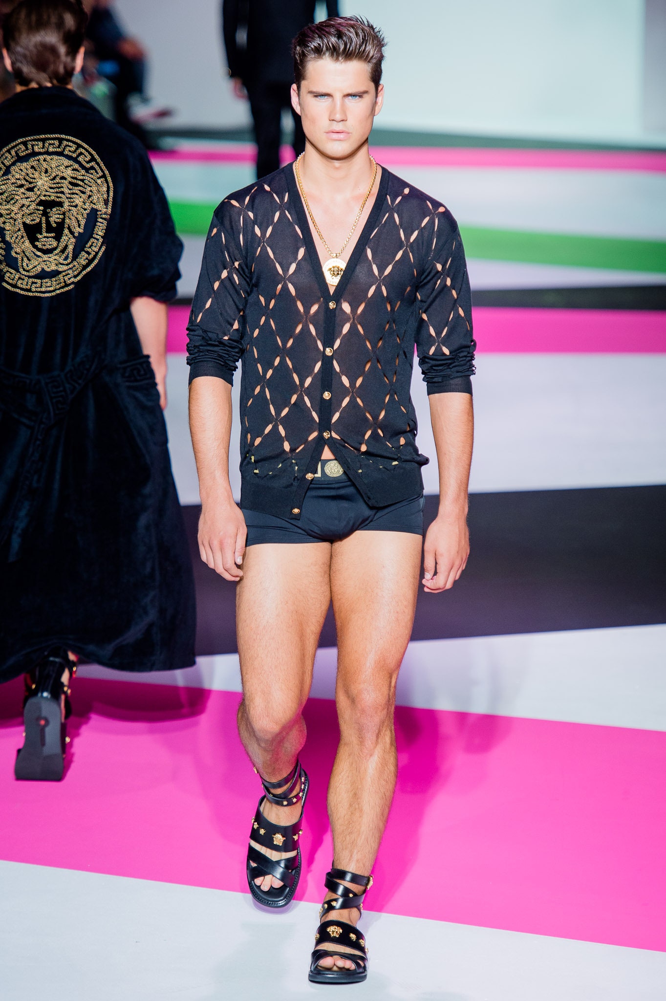Versace S/S 14 Menswear Look 7