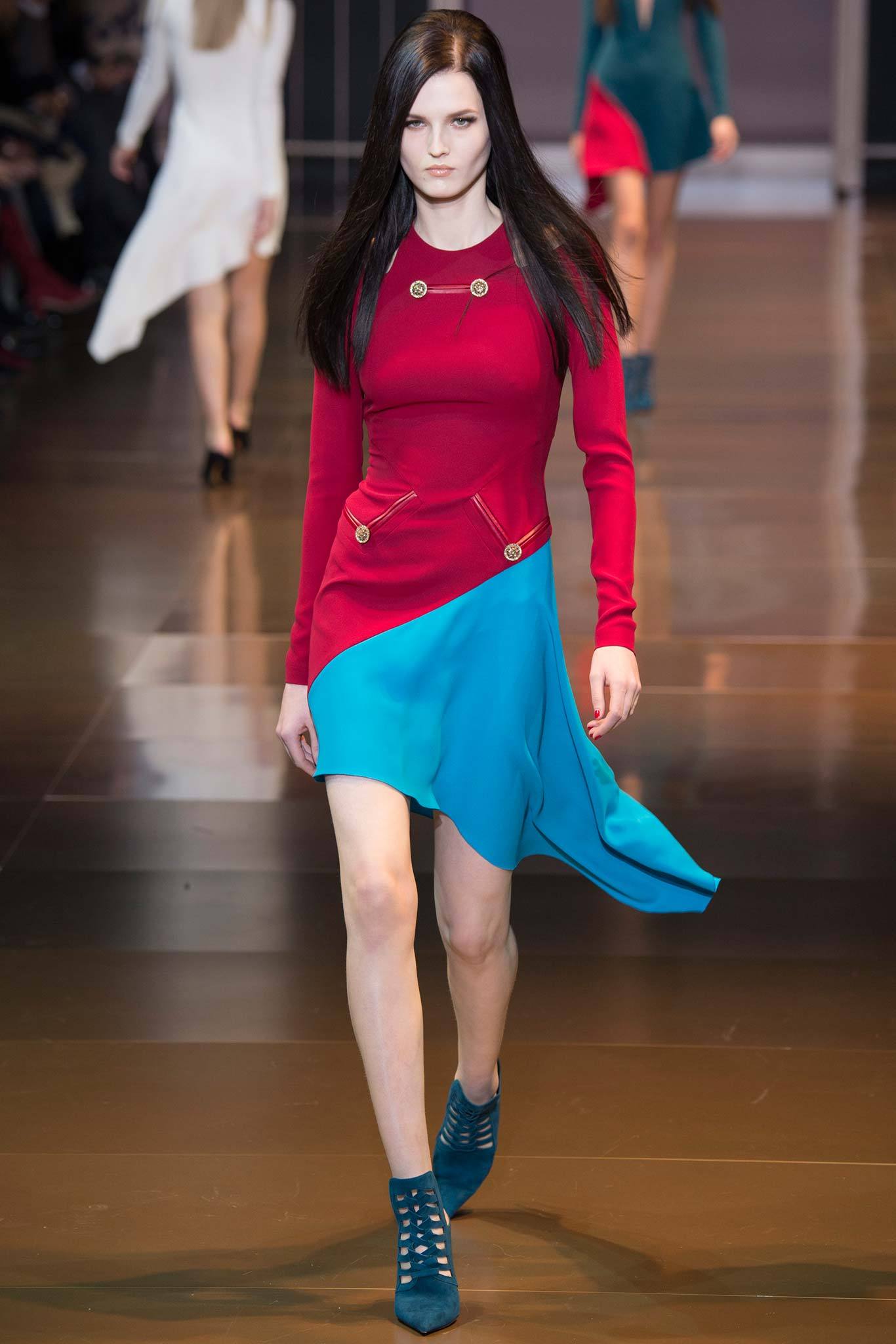 Versace F/W 14 Look 5