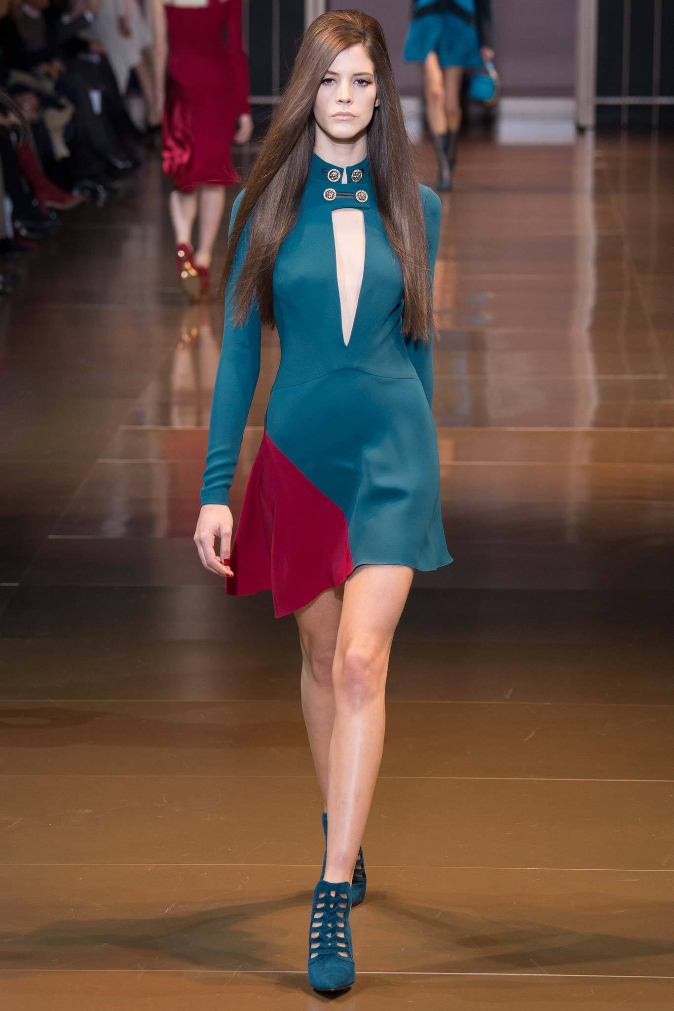 Versace F/W 14 Look 6