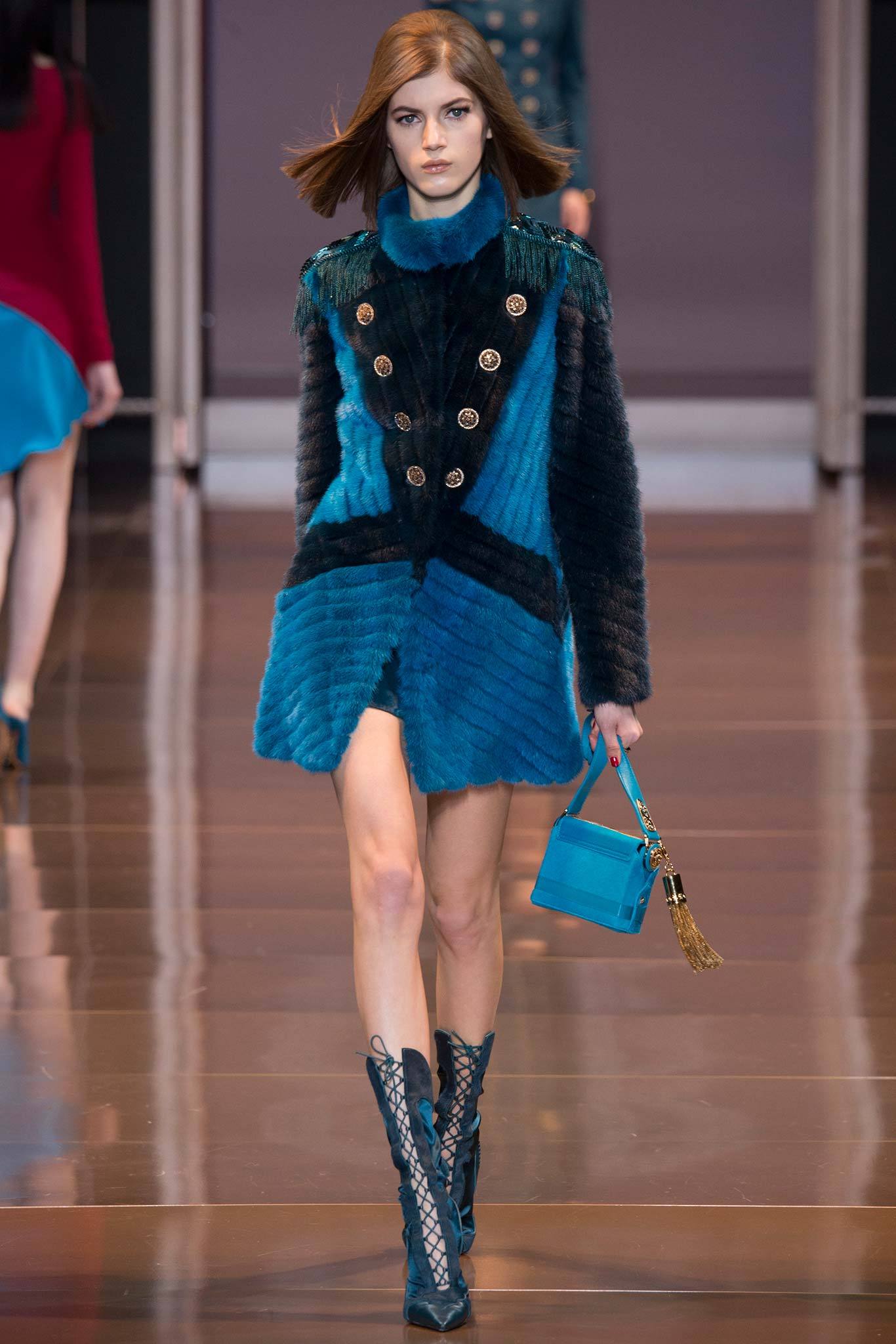 Versace F/W 14 Look 7