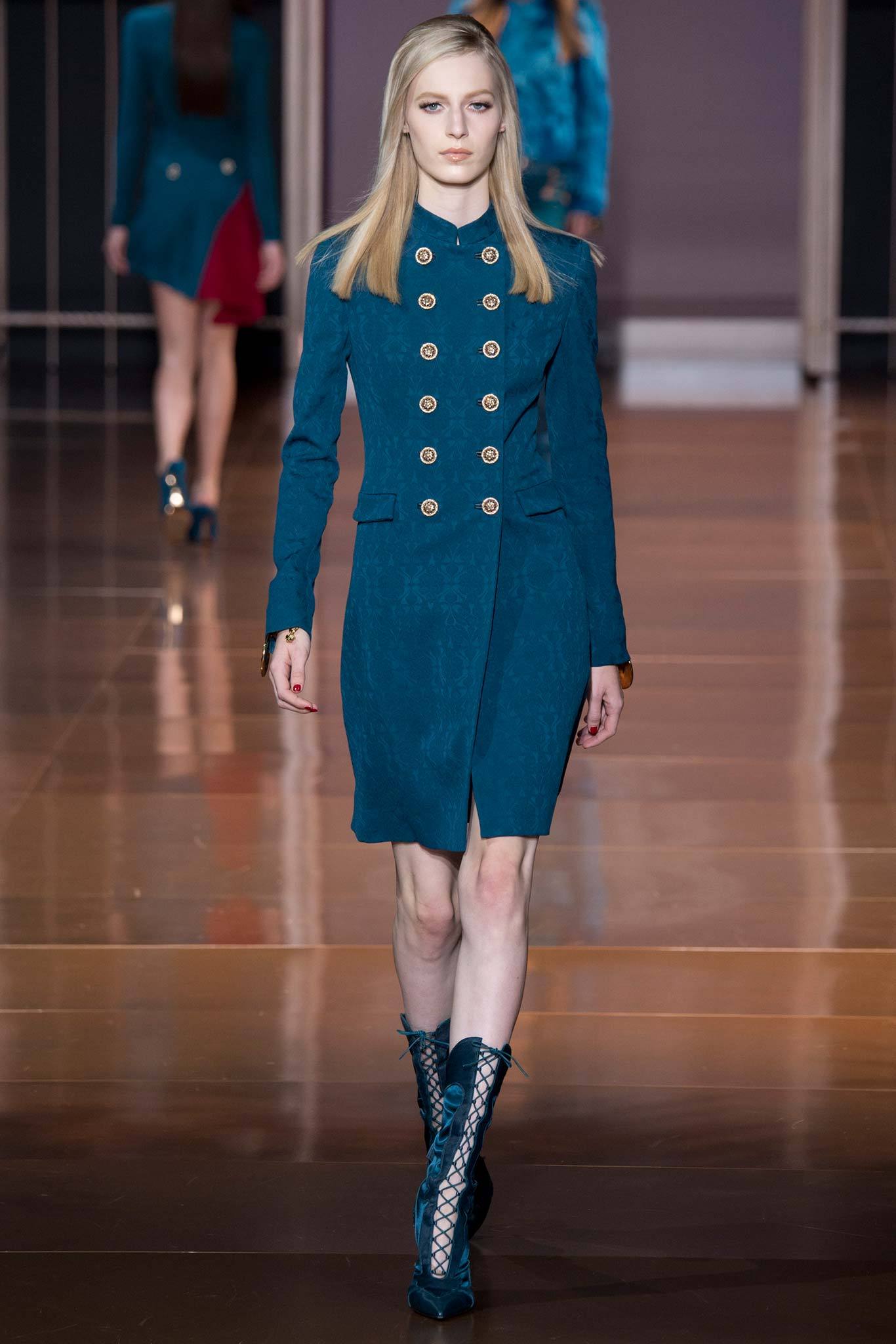 Versace F/W 14 Look 8