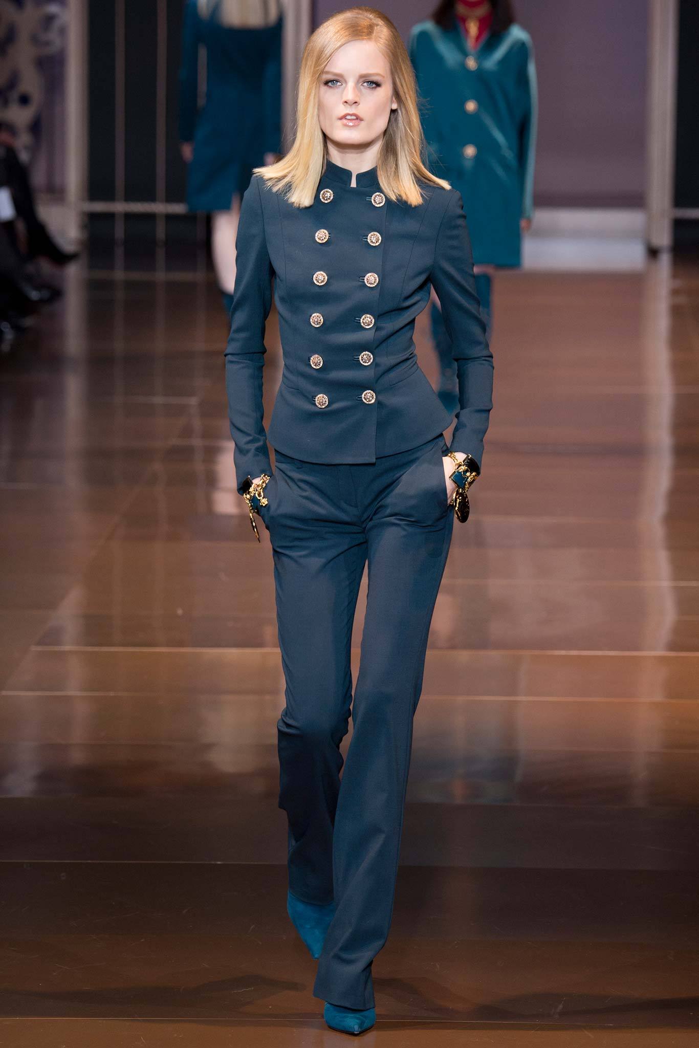Versace F/W 14 Look 9