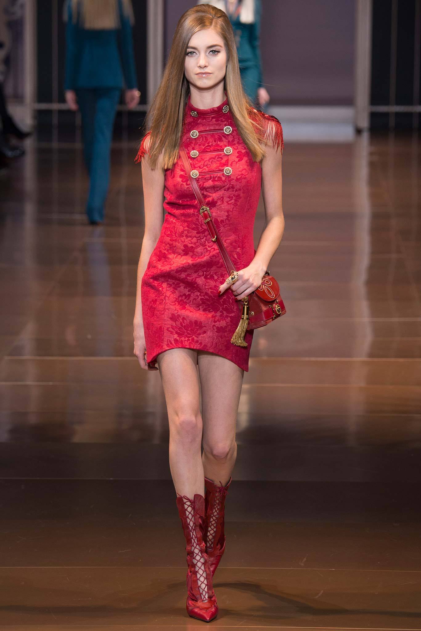 Versace F/W 14 Look 14