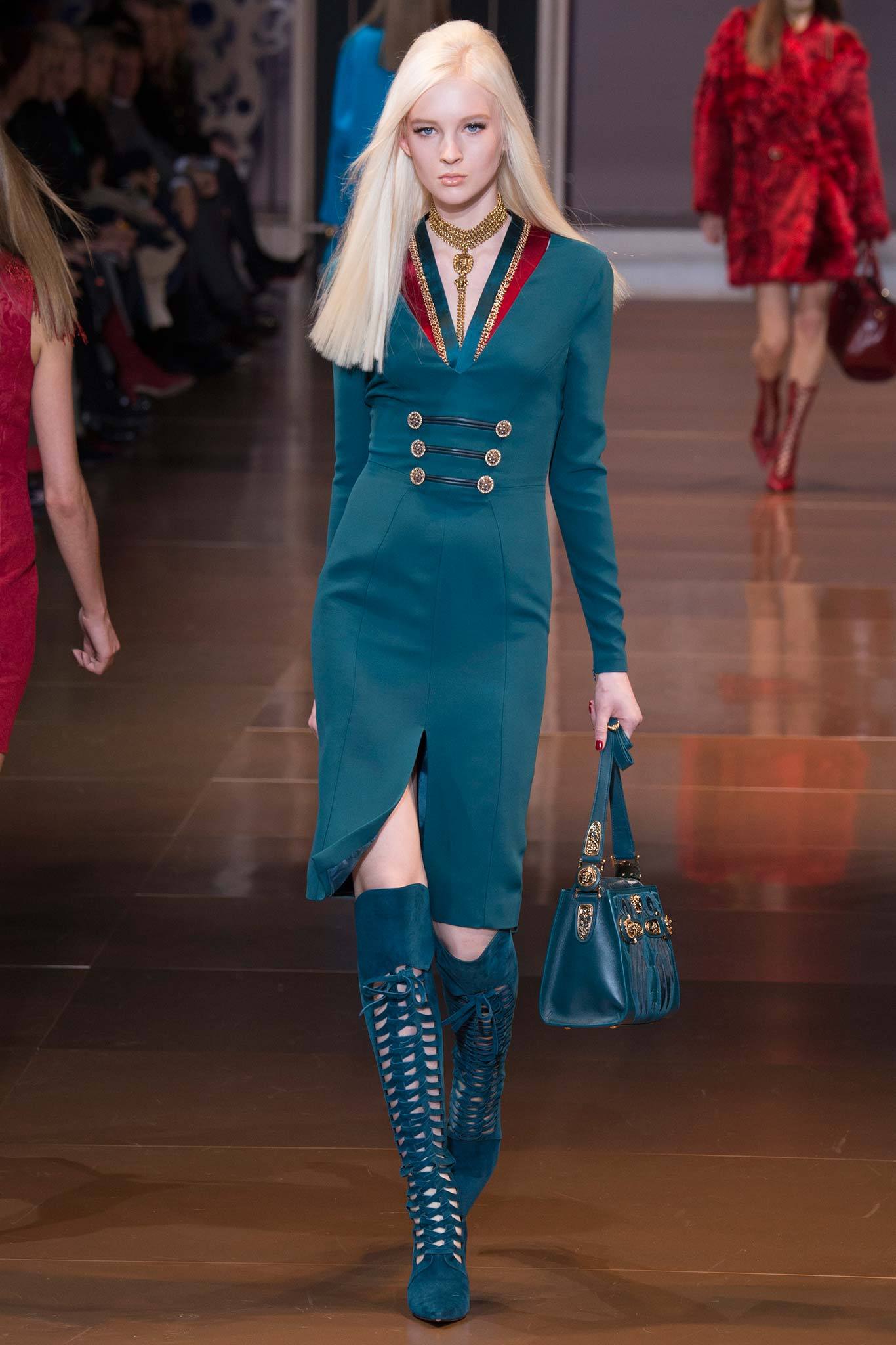 Versace F/W 14 Look 15