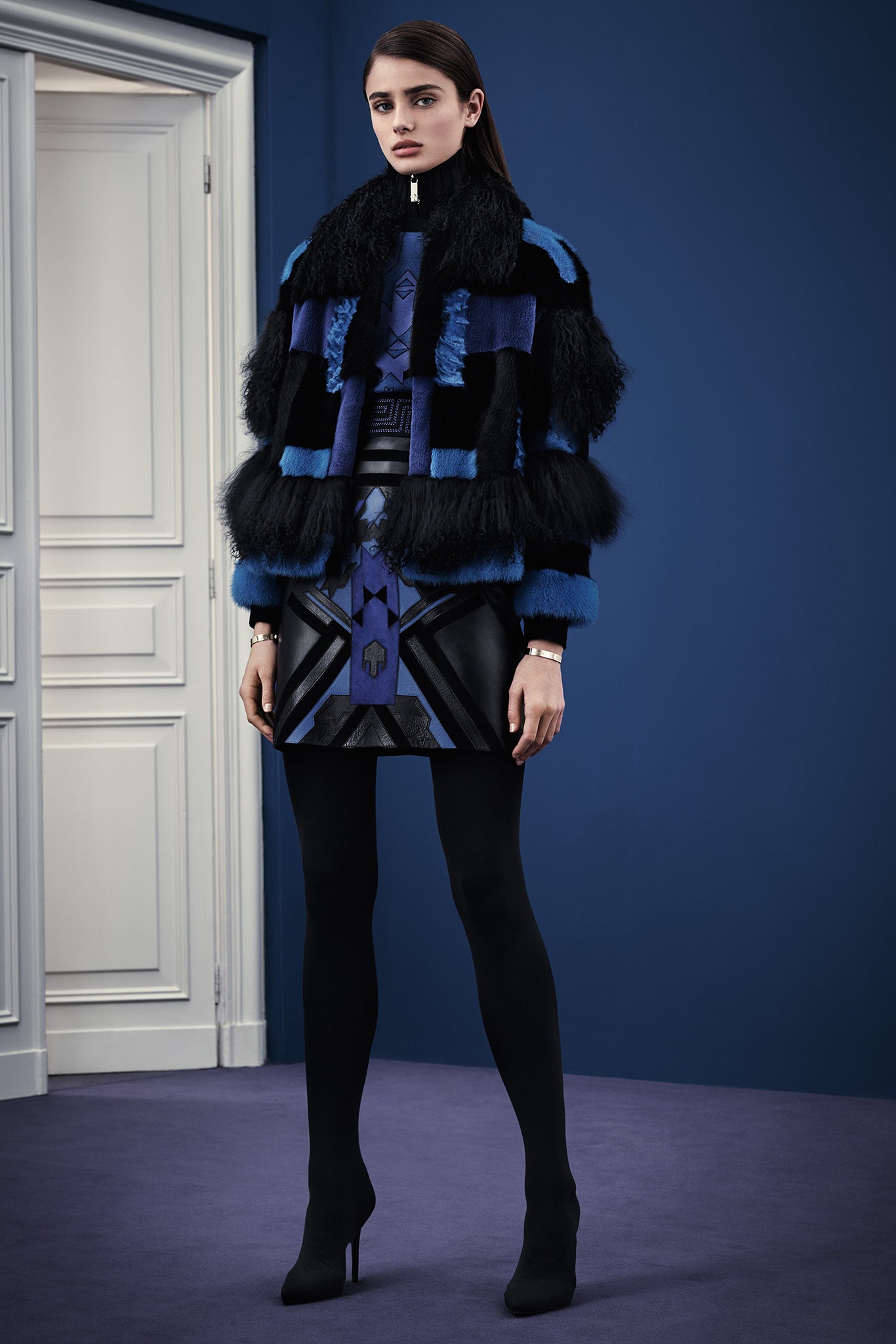 Versace F/W 15 Look 5