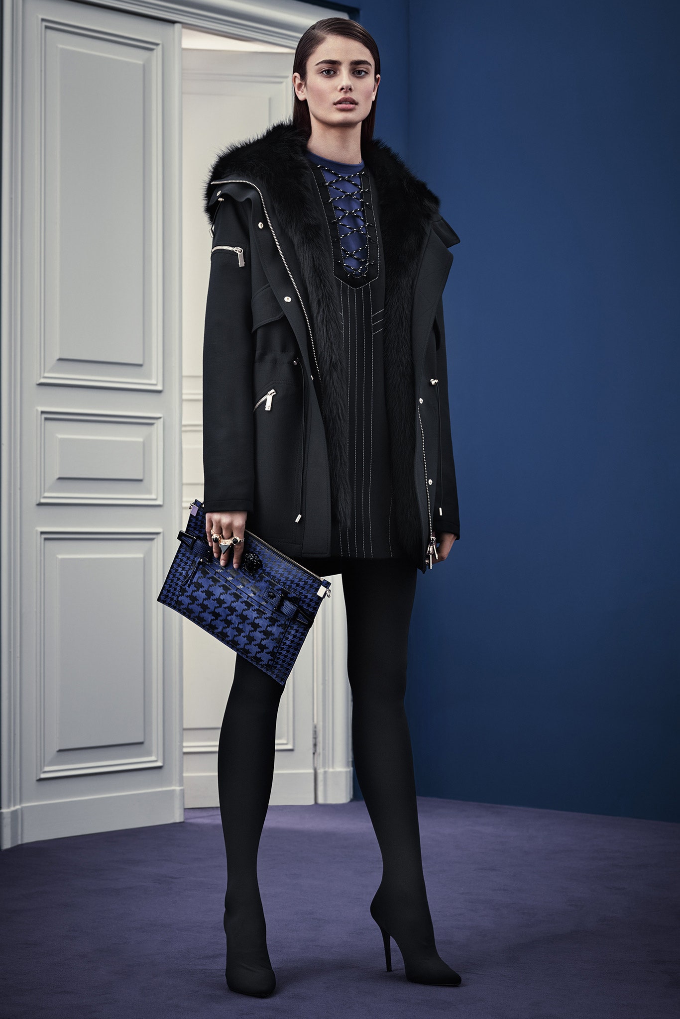 Versace F/W 15 Look 7