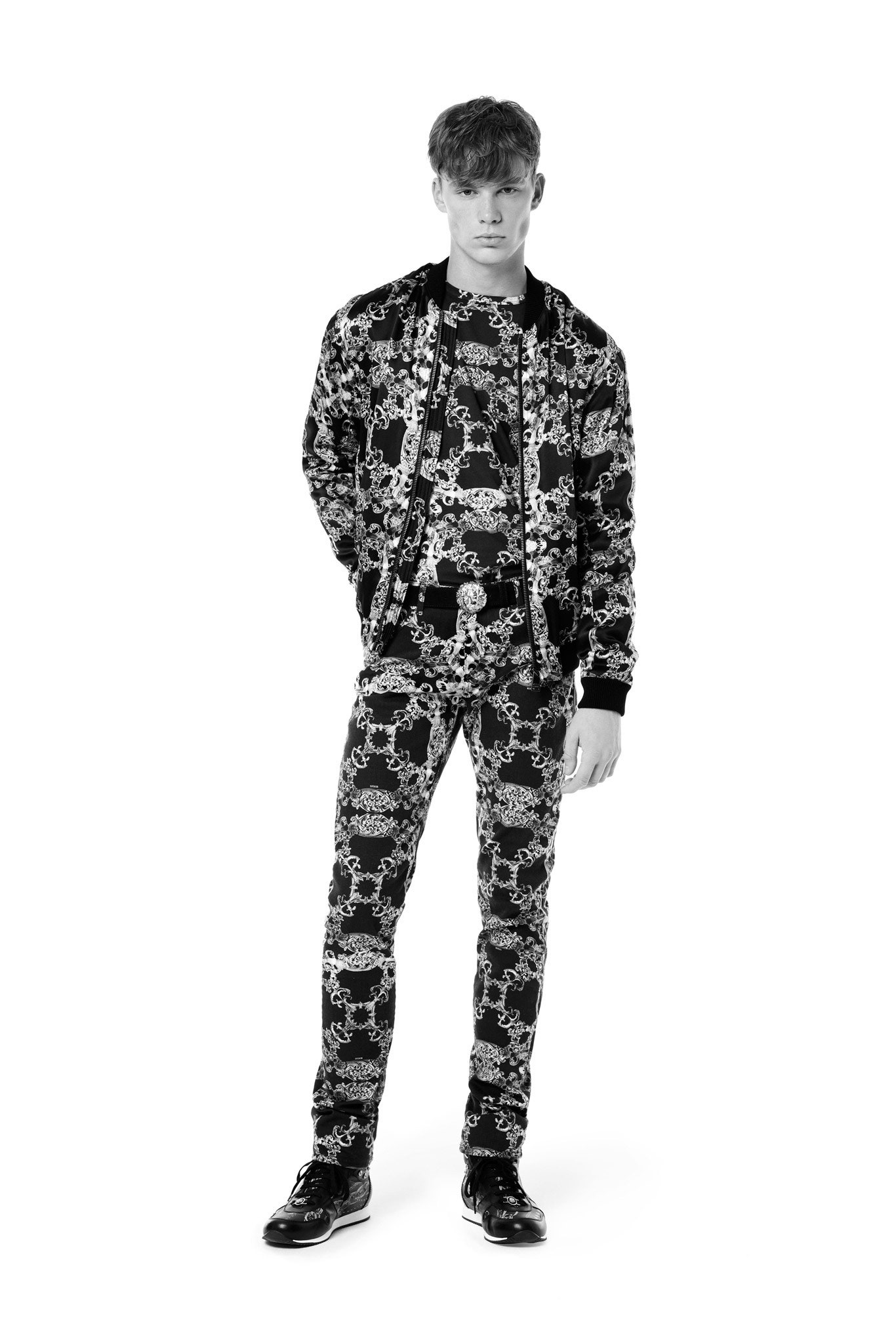 Versus Versace F/W 14 Look 6