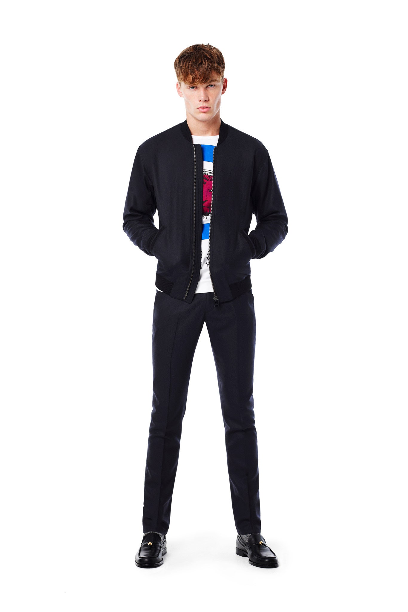 Versus Versace F/W 14 Look 9