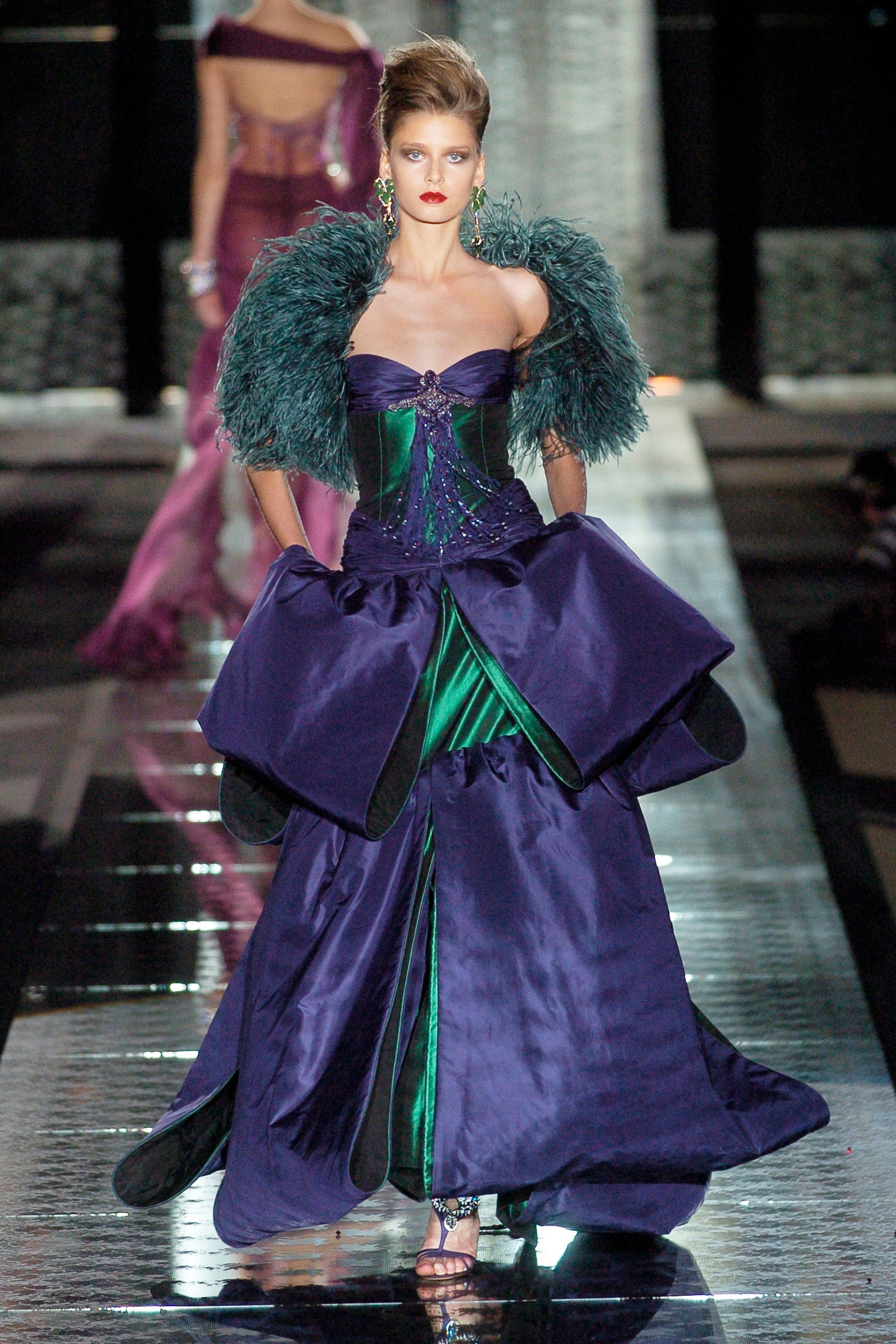 Valentino F/W 04 Couture Look 45