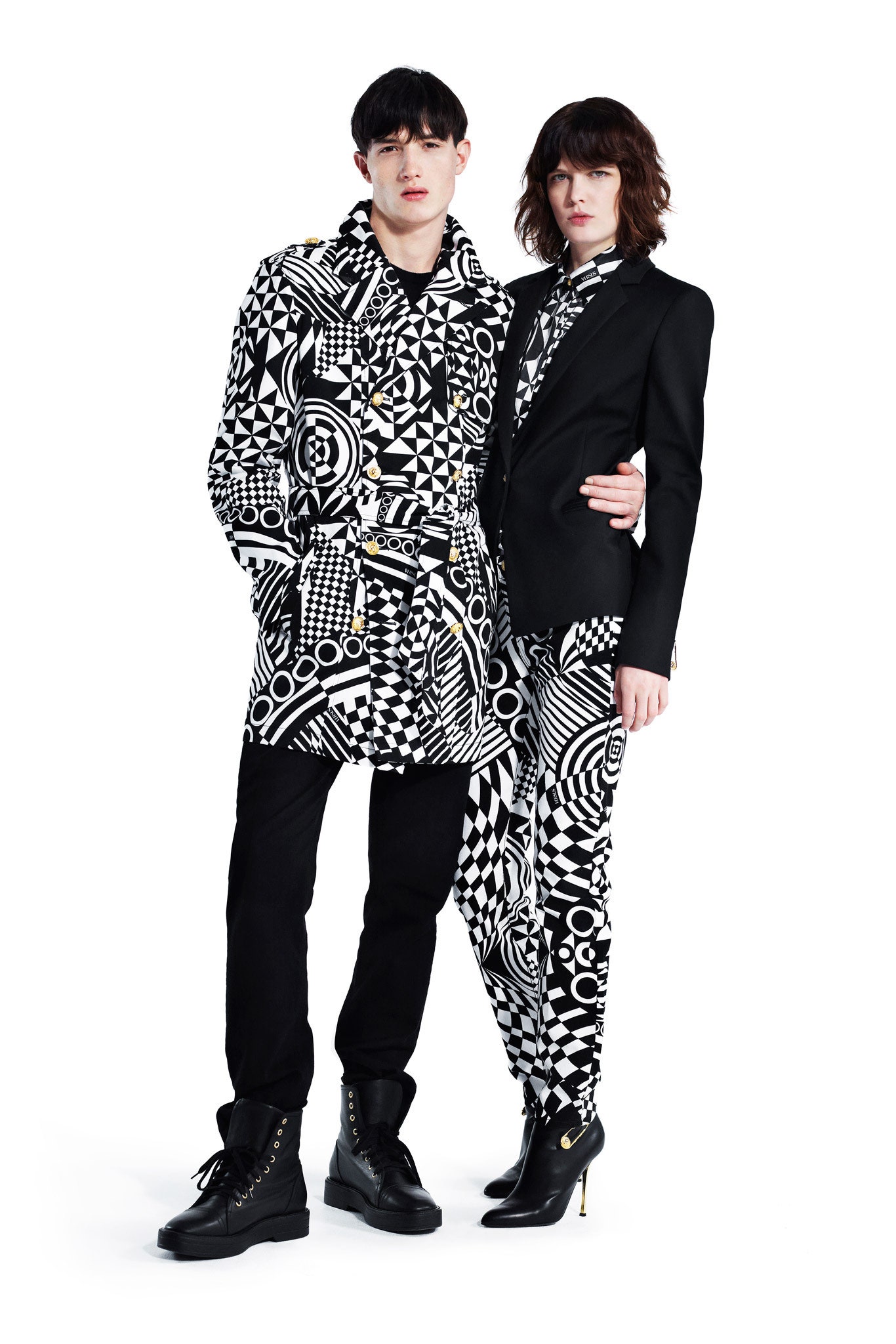 Versus Versace F/W 13 Look 4