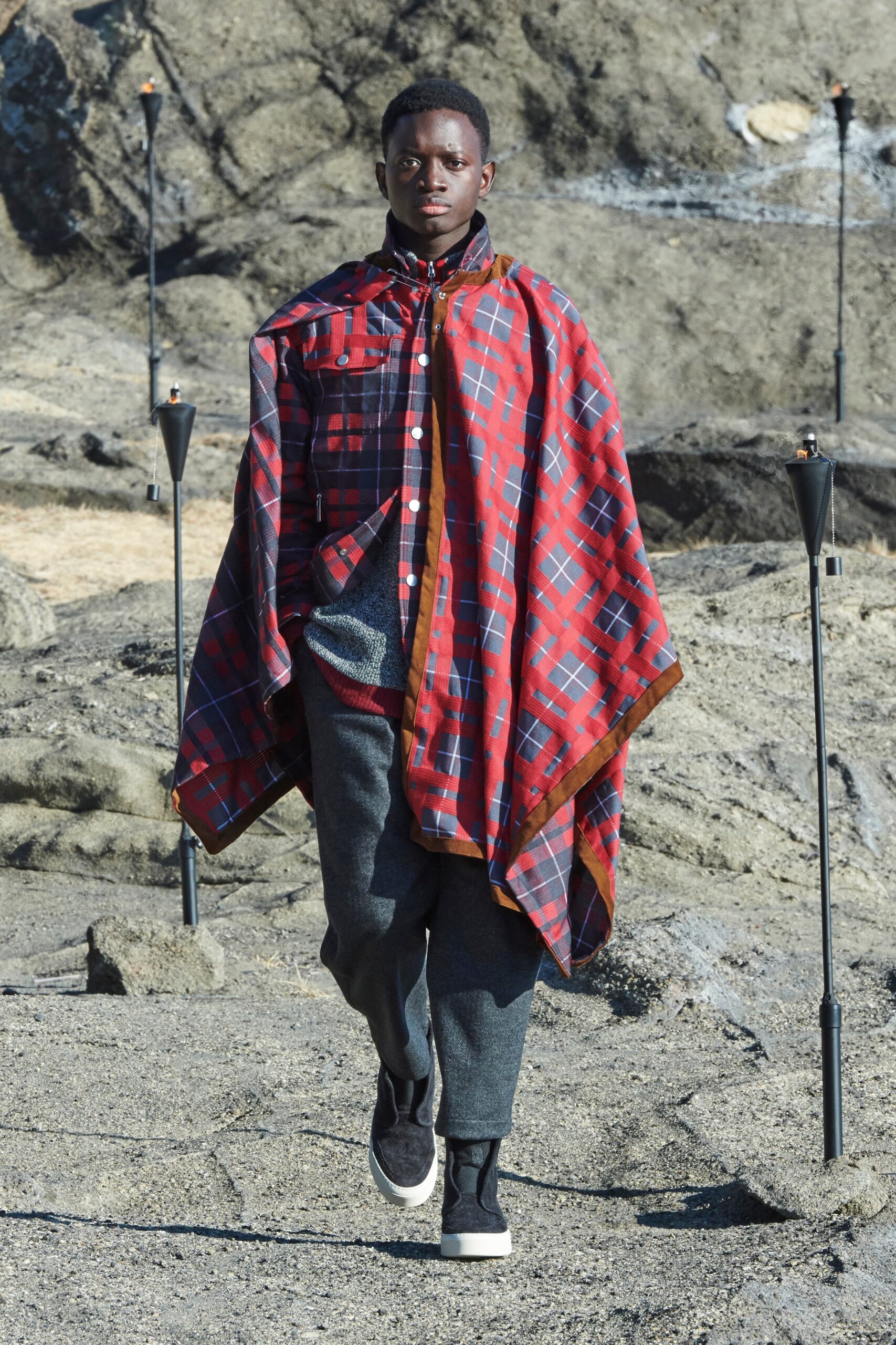 White Mountaineering F/W 22 Menswear Look 1