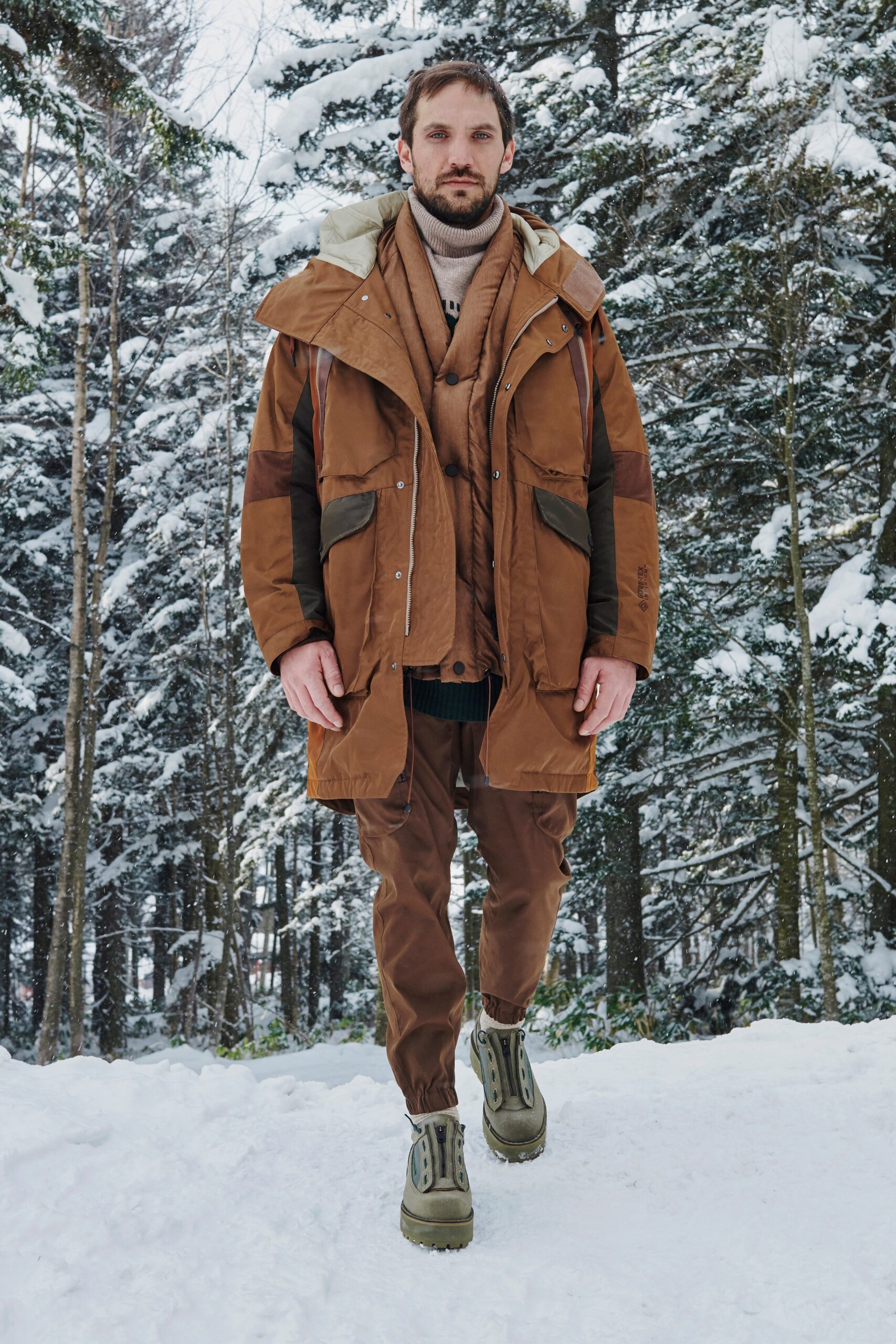 White Mountaineering F/W 21 Menswear Look 1
