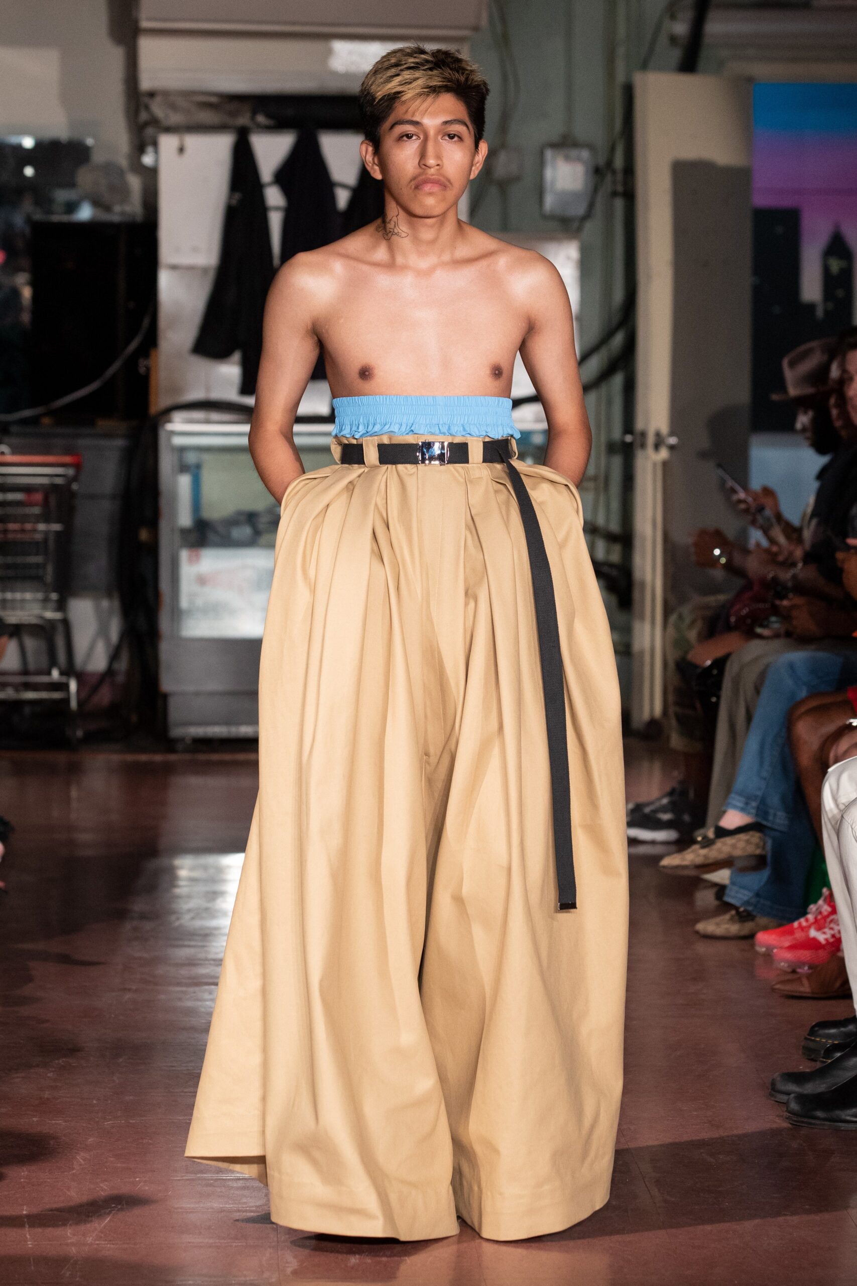 Willy Chavarria S/S 22 Menswear Look 1