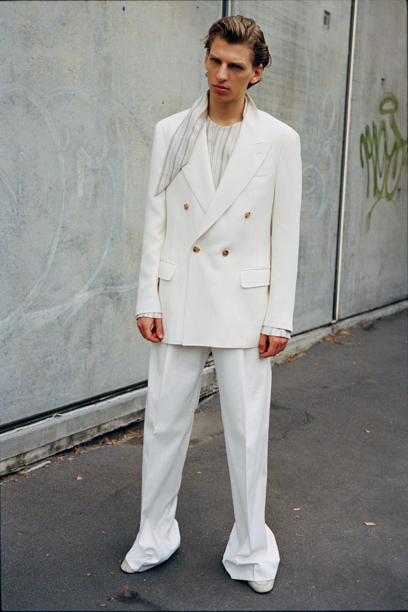 B+ Umit Benan S/S 23 Menswear Look 1