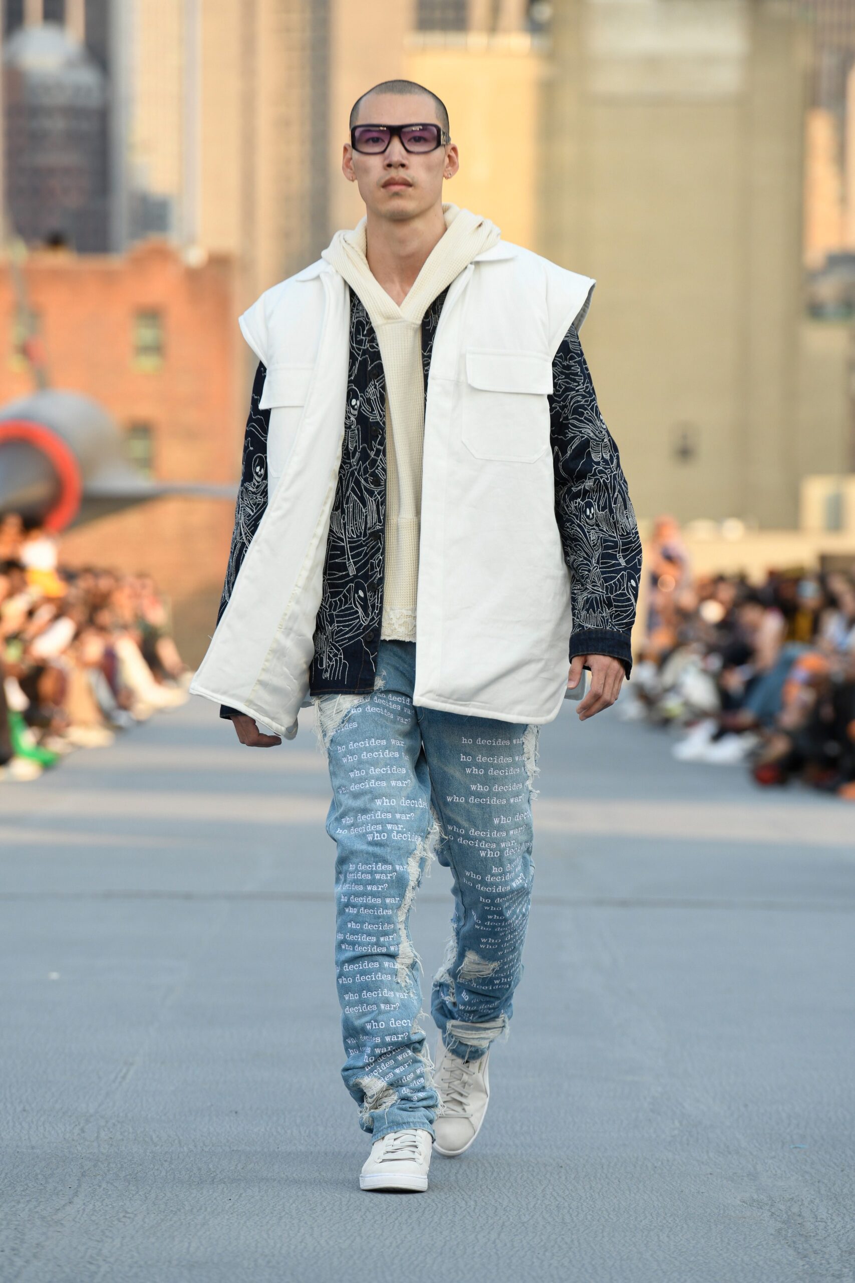 Who Decides War S/S 22 Menswear Look 2