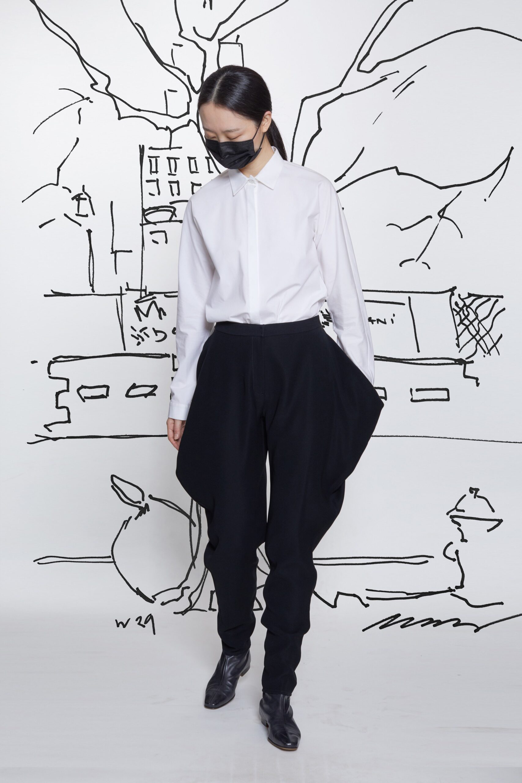 Yeohlee F/W 21 Look 2