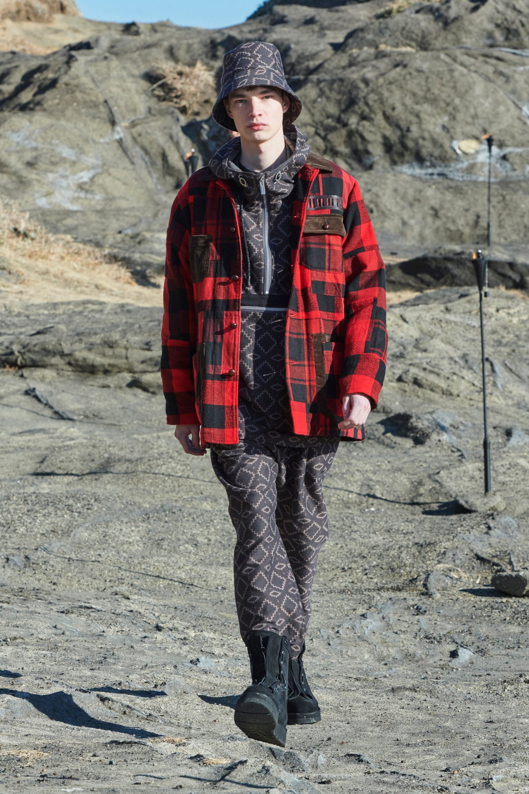 White Mountaineering F/W 22 Menswear Look 3