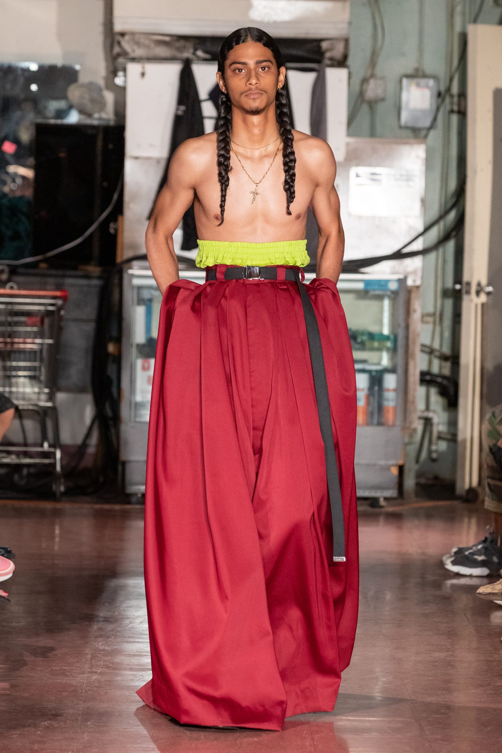 Willy Chavarria S/S 22 Menswear Look 3
