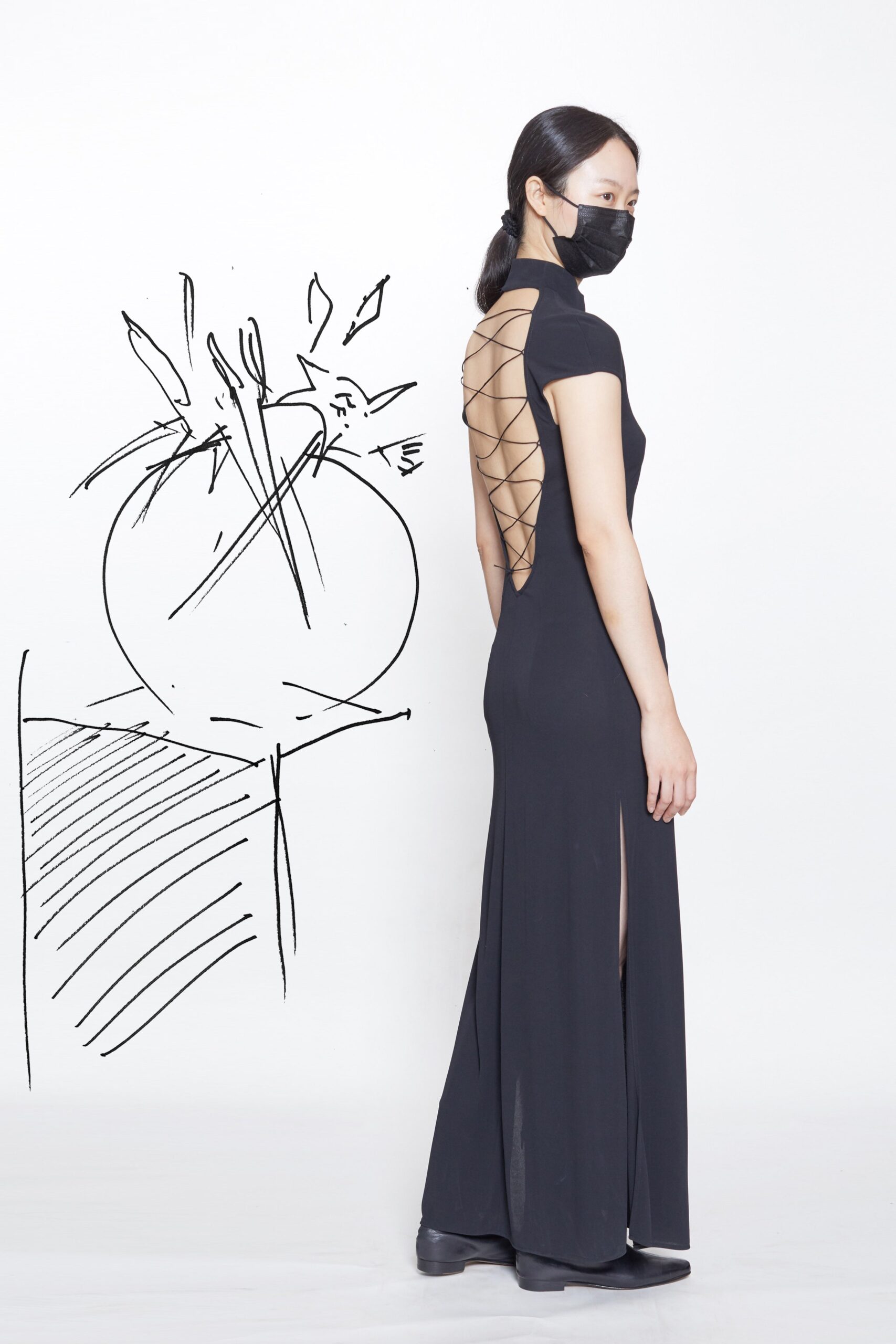 Yeohlee F/W 21 Look 5
