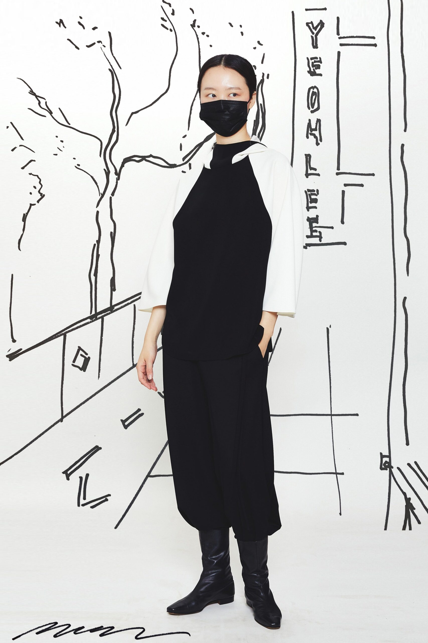 Yeohlee F/W 21 Look 6