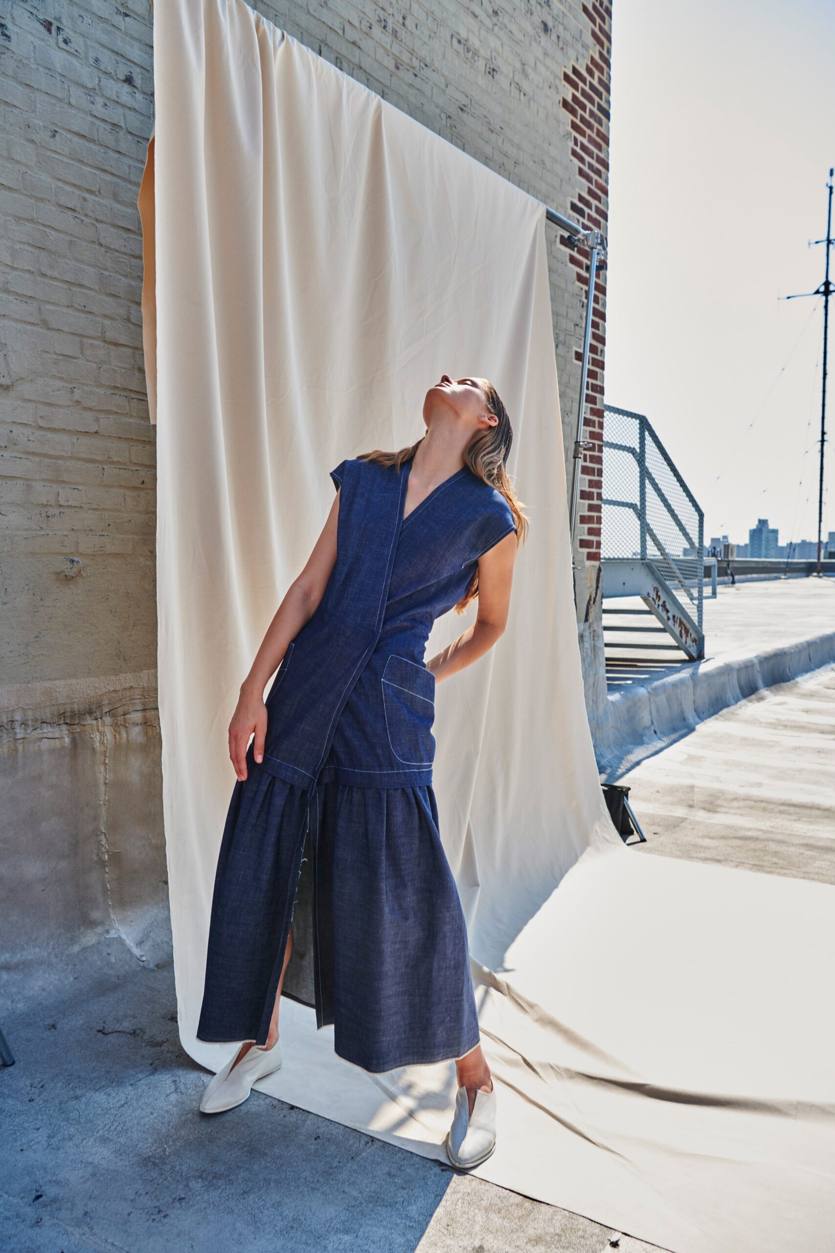 Zero + Maria Cornejo S/S 22 Look 6