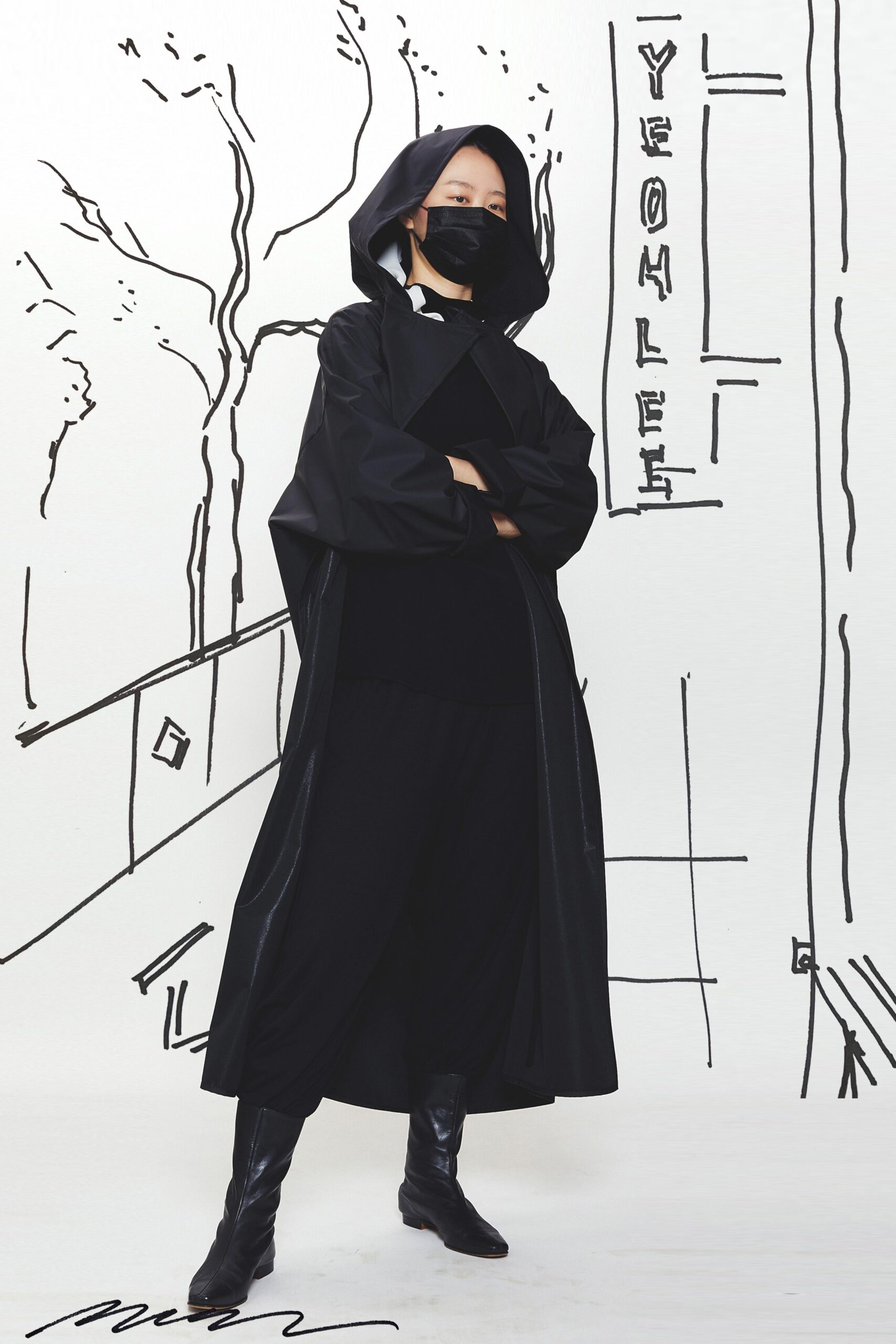 Yeohlee F/W 21 Look 7