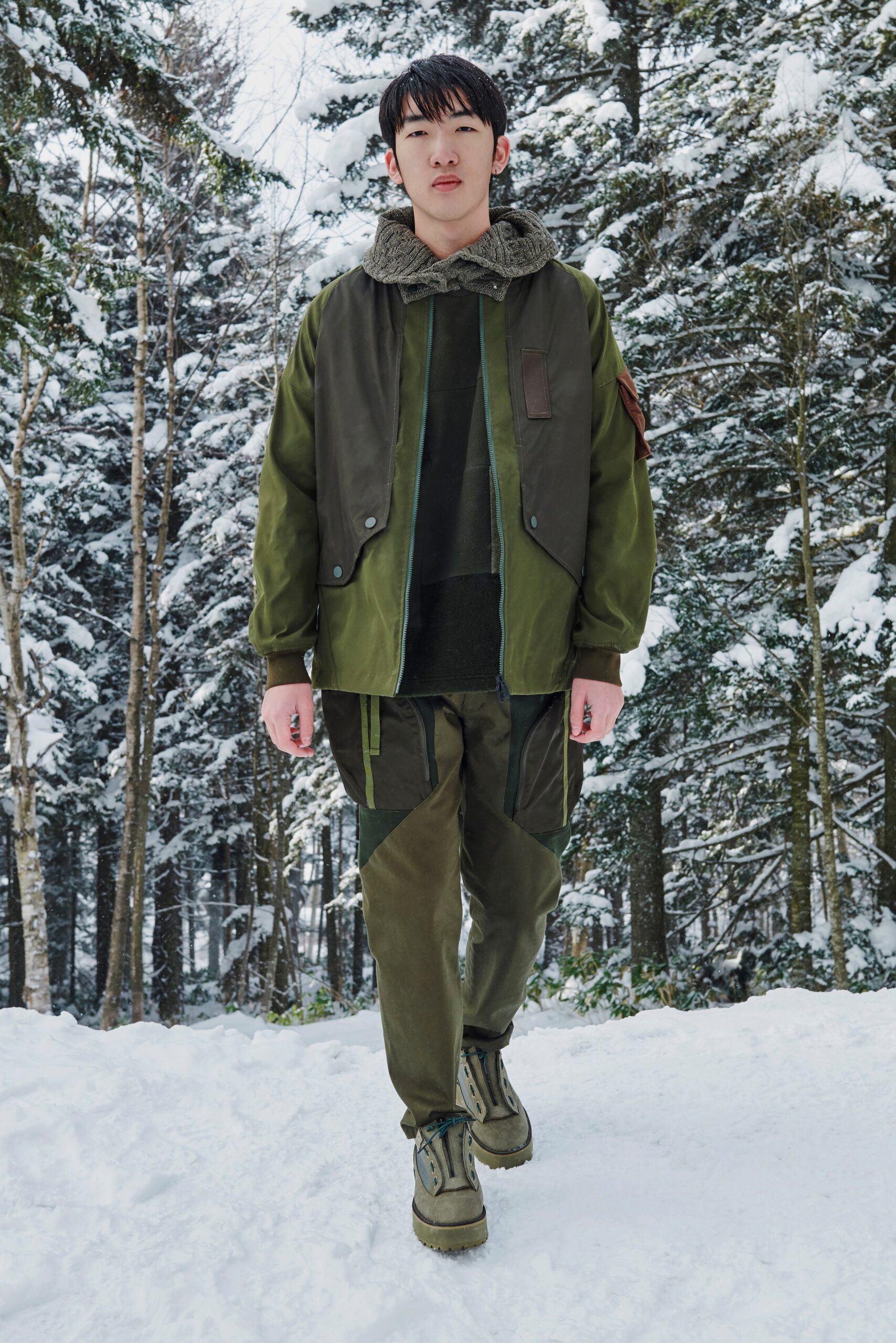 White Mountaineering F/W 21 Menswear Look 9