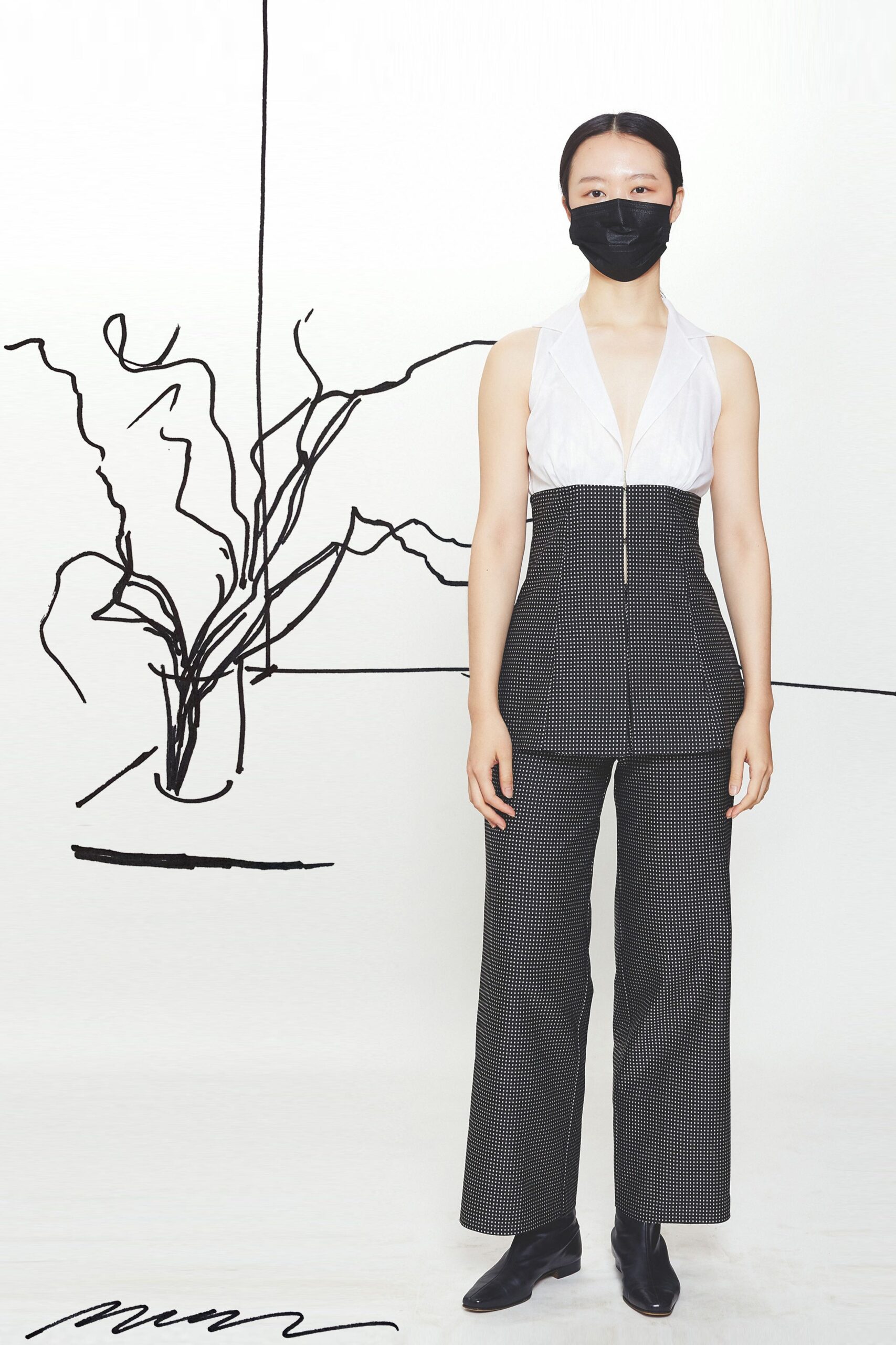 Yeohlee F/W 21 Look 13
