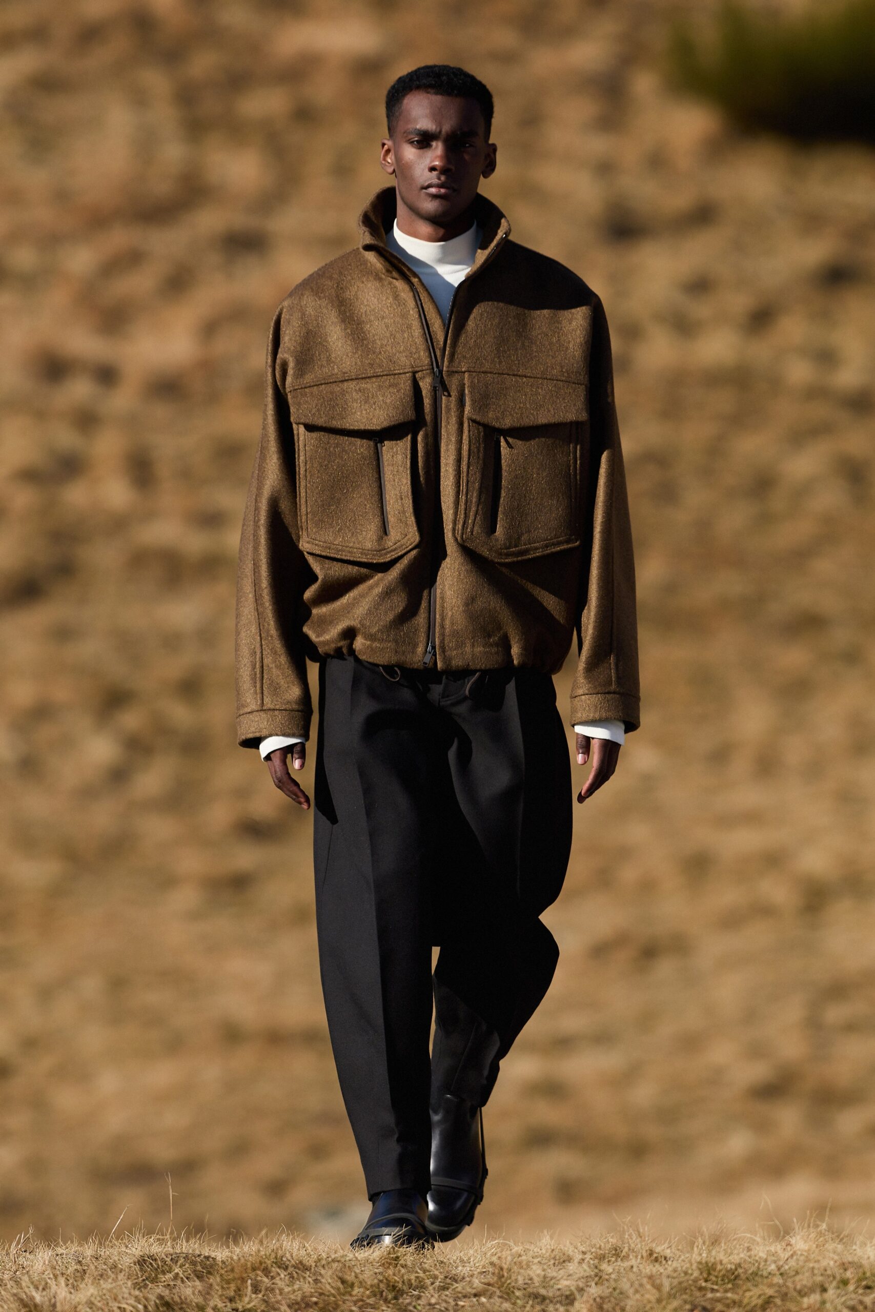 Zegna F/W 22 Menswear Look 14
