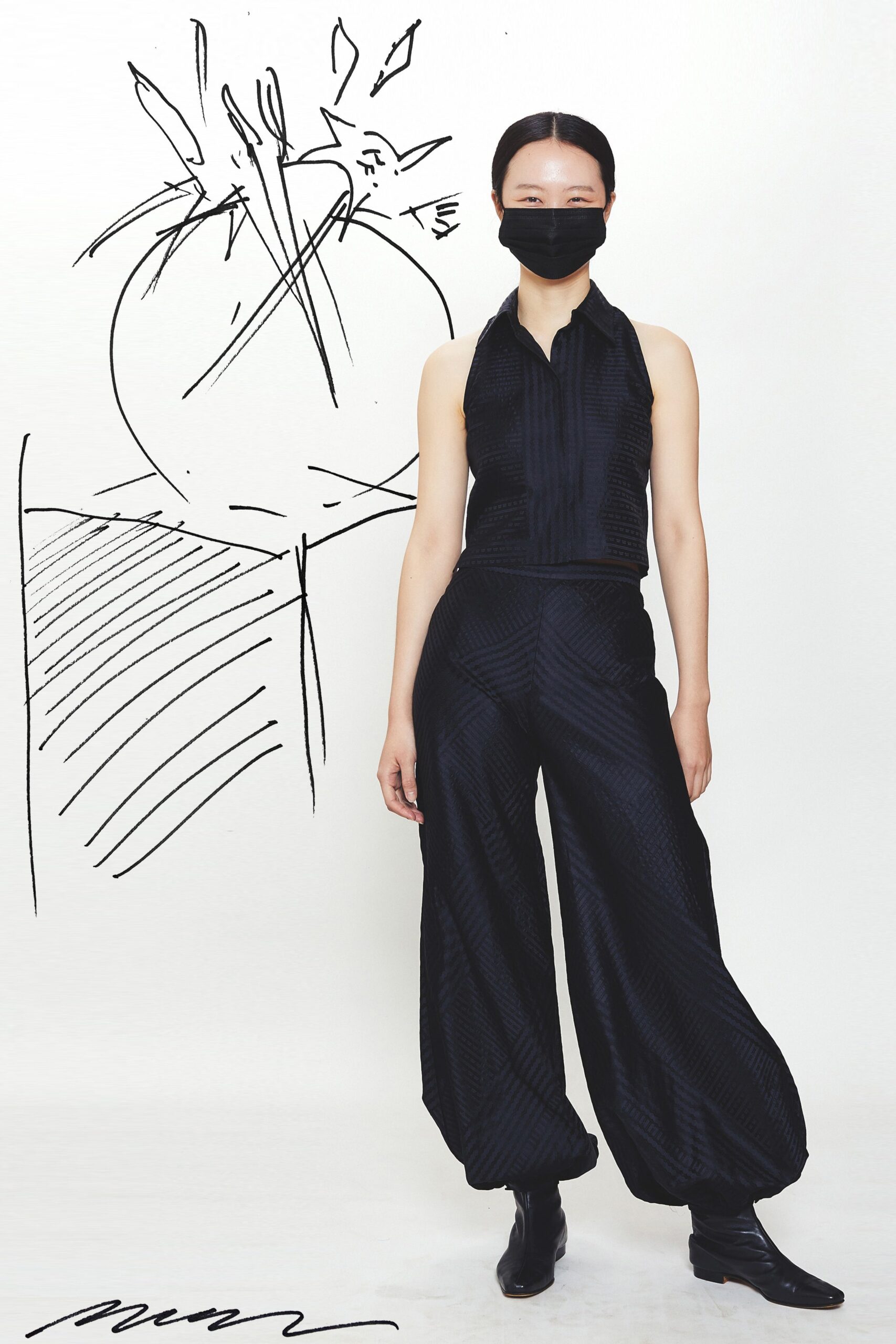 Yeohlee F/W 21 Look 15