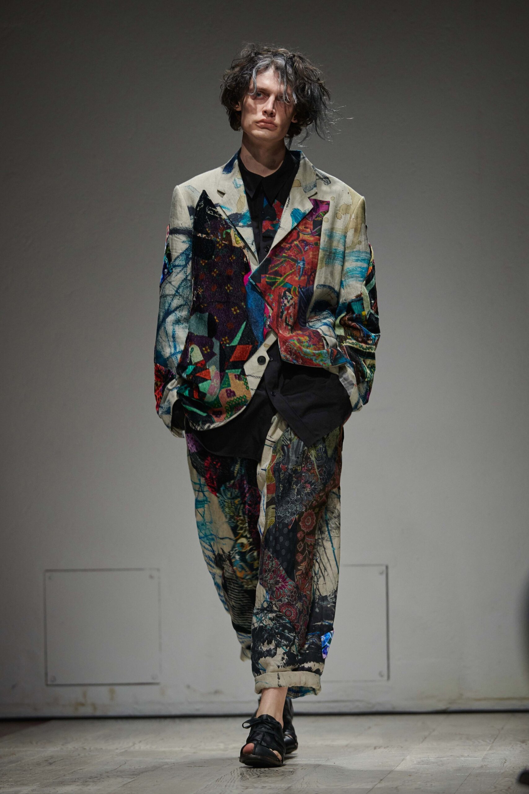 Yohji Yamamoto S/S 23 Menswear Look 24