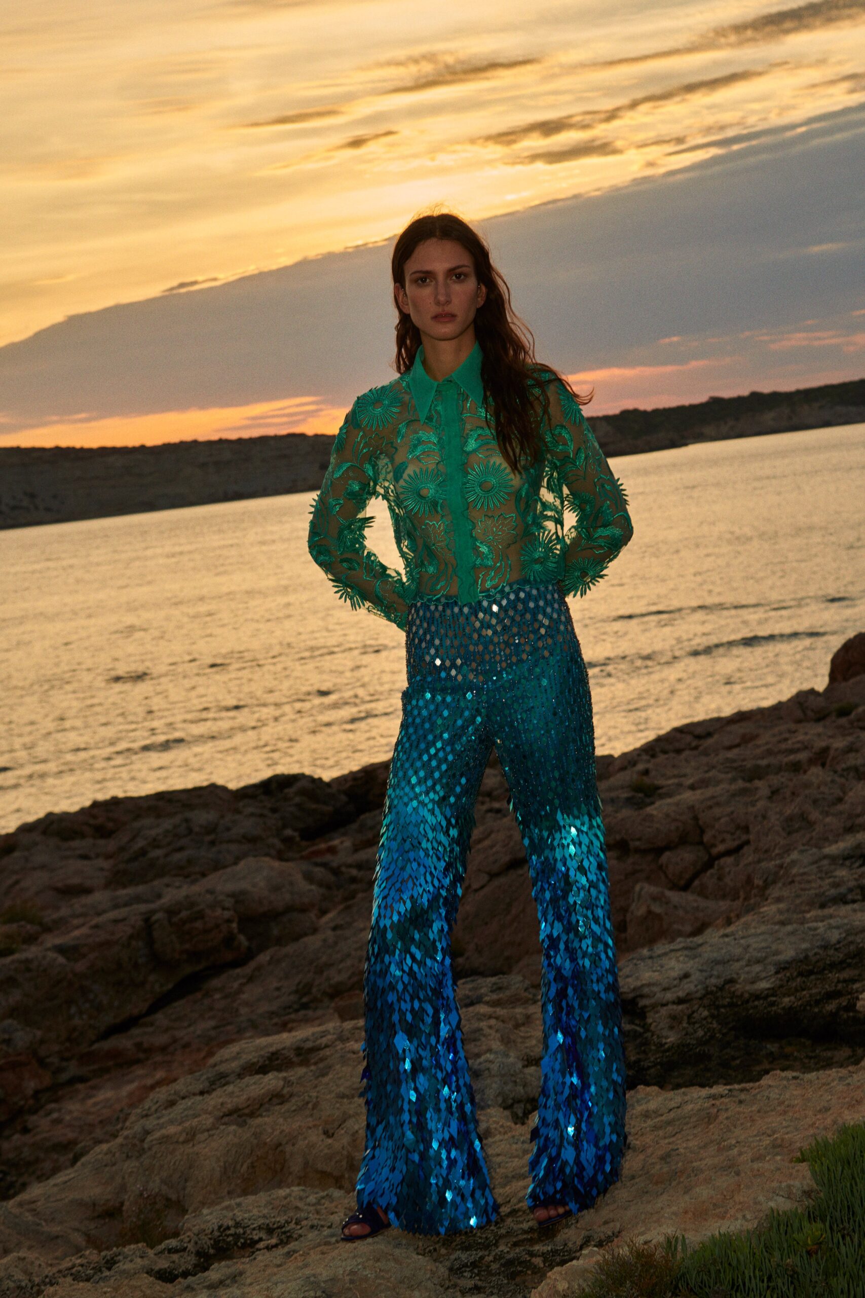 Alberta Ferretti Resort 23 Look 440
