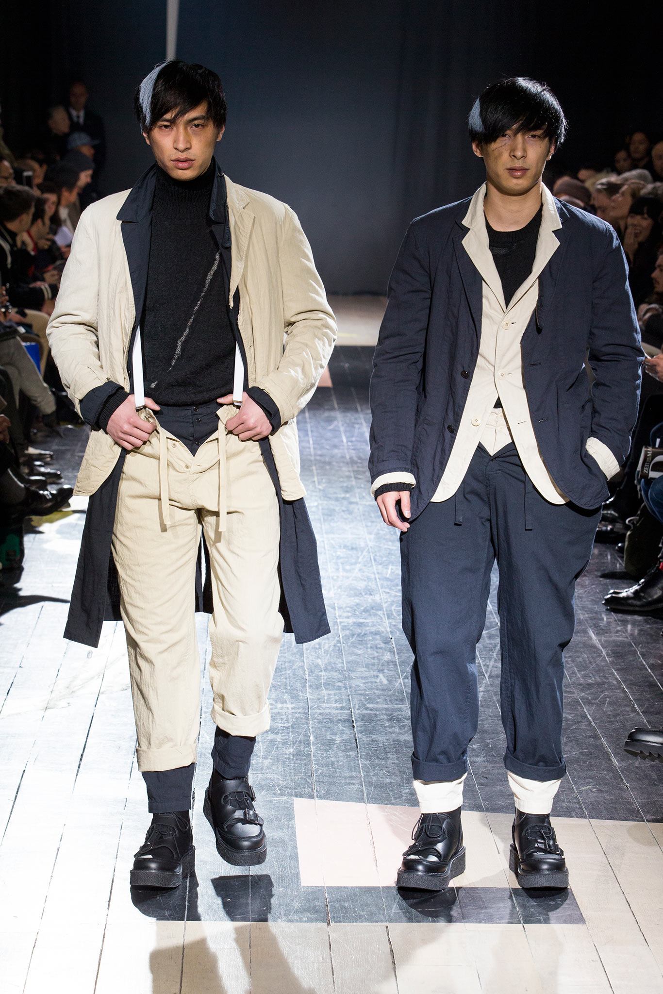 Yohji Yamamoto F/W 15 Menswear Look 1