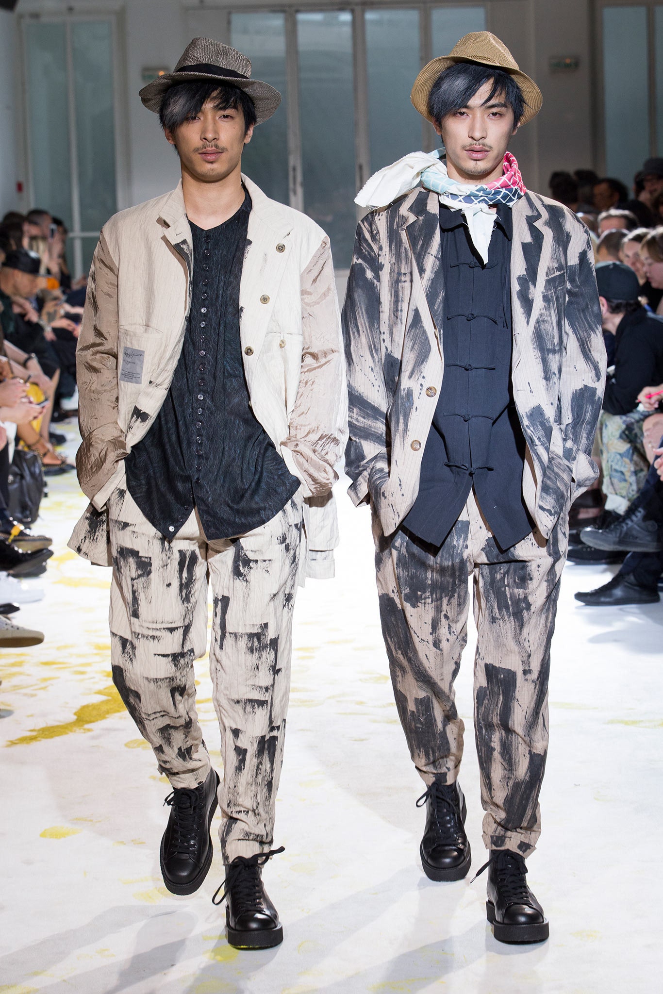 Yohji Yamamoto S/S 15 Menswear Look 4