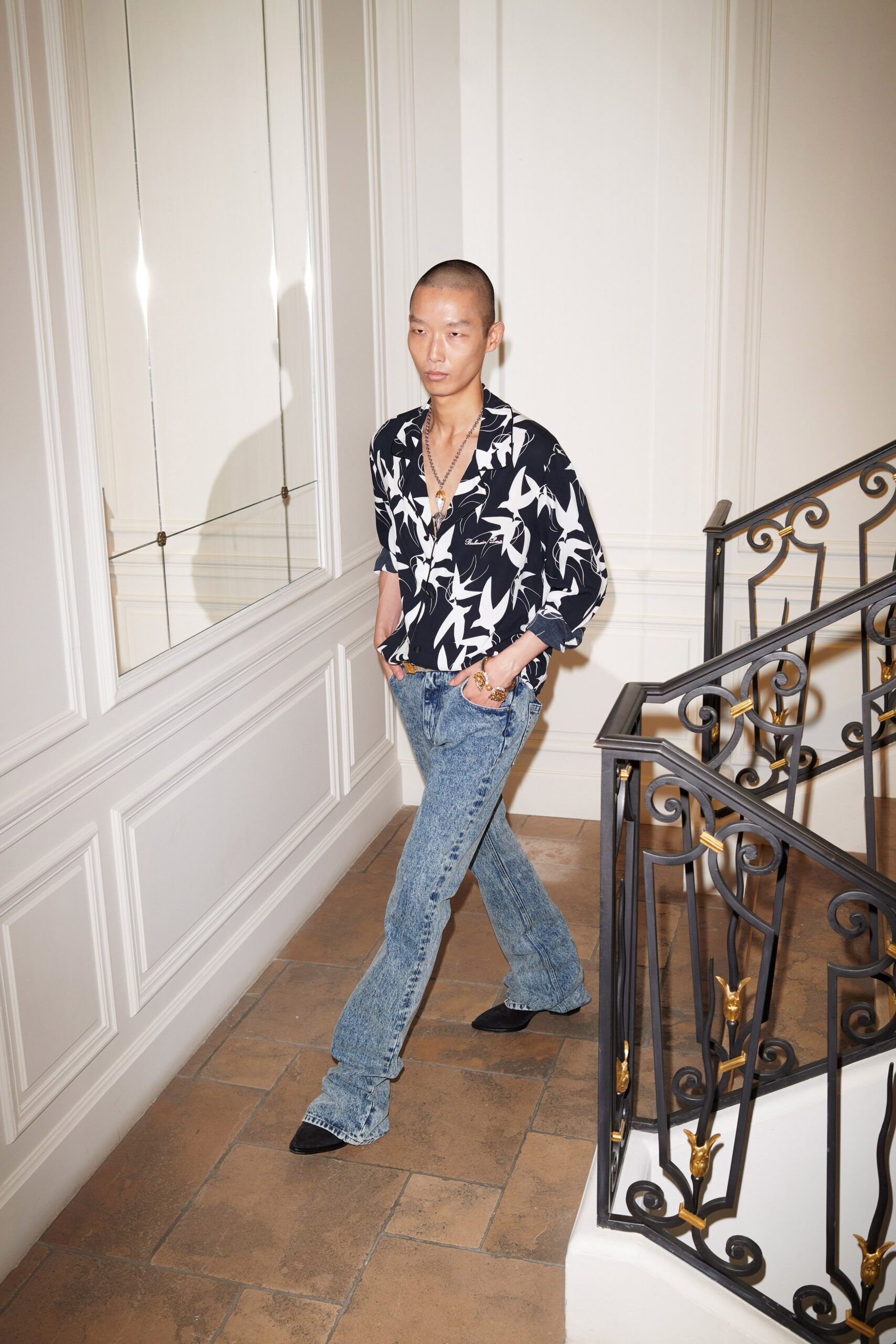 Balmain S/S 24 Menswear Look 284