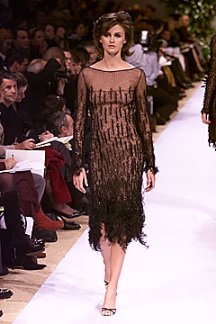 Balmain S/S 01 Couture Look 129