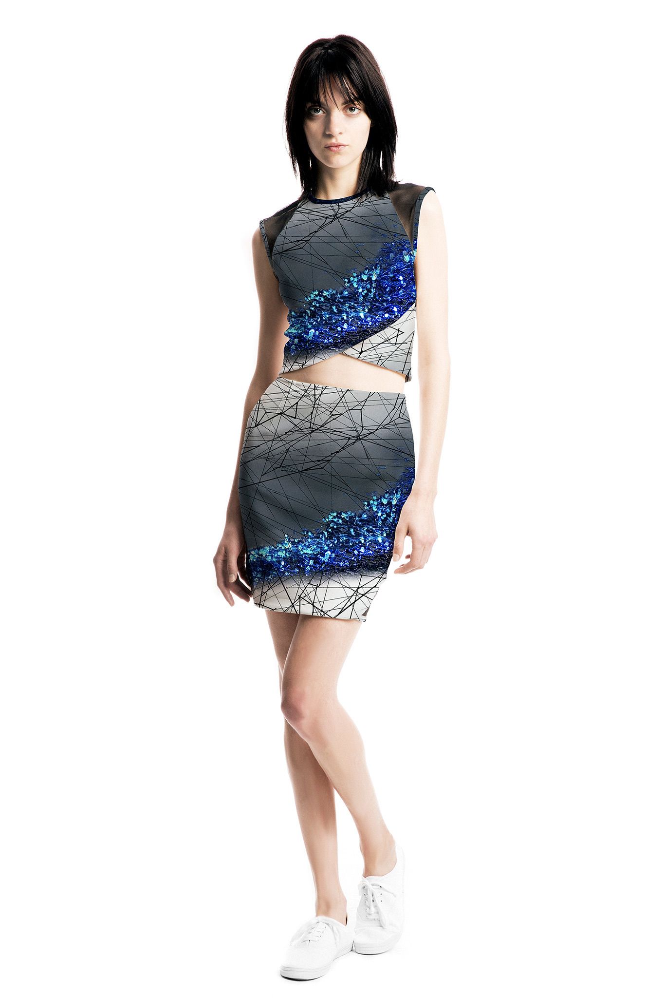 Cut25 by Yigal Azrouël Resort 15 Look 44