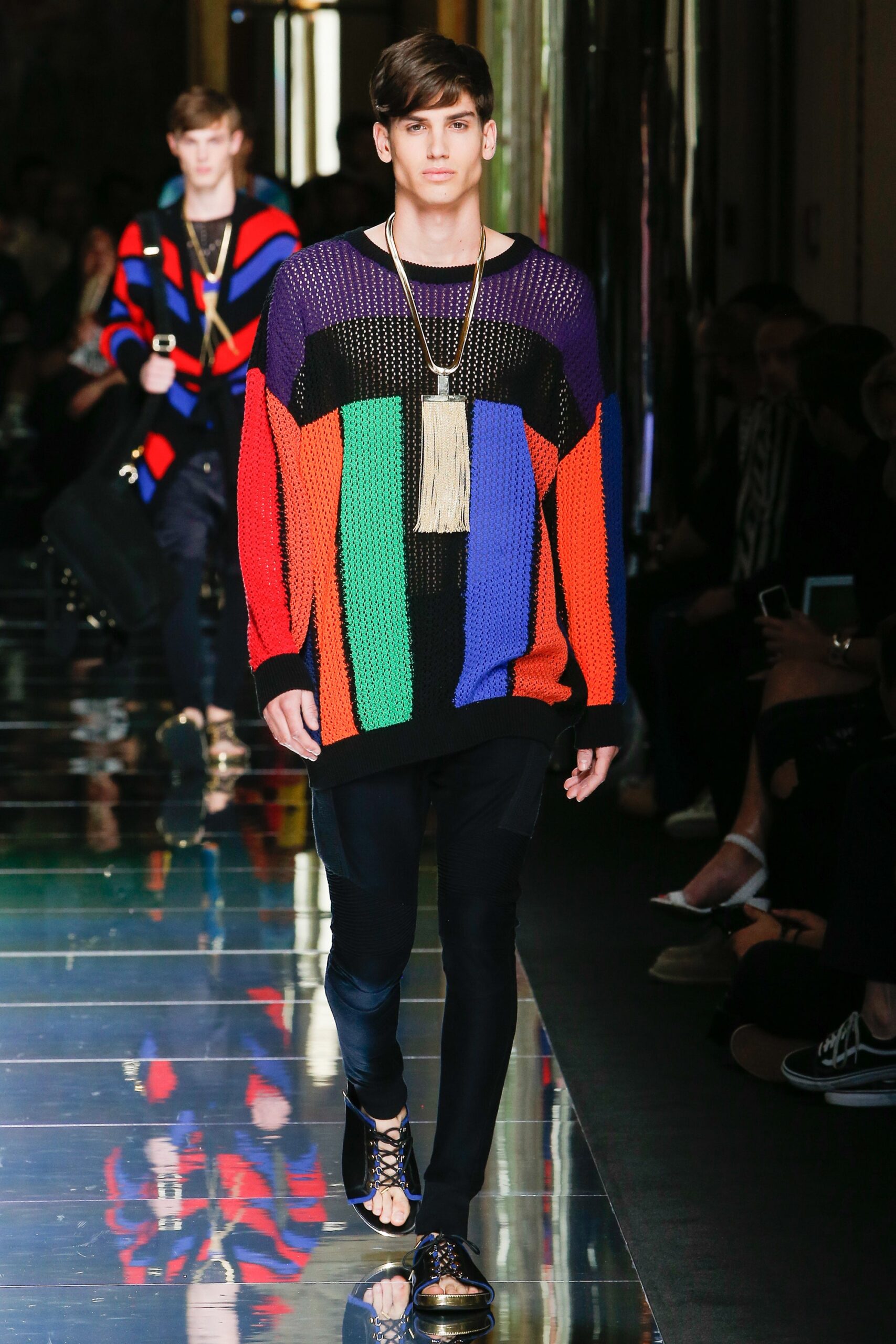 Balmain S/S 17 Menswear Look 373