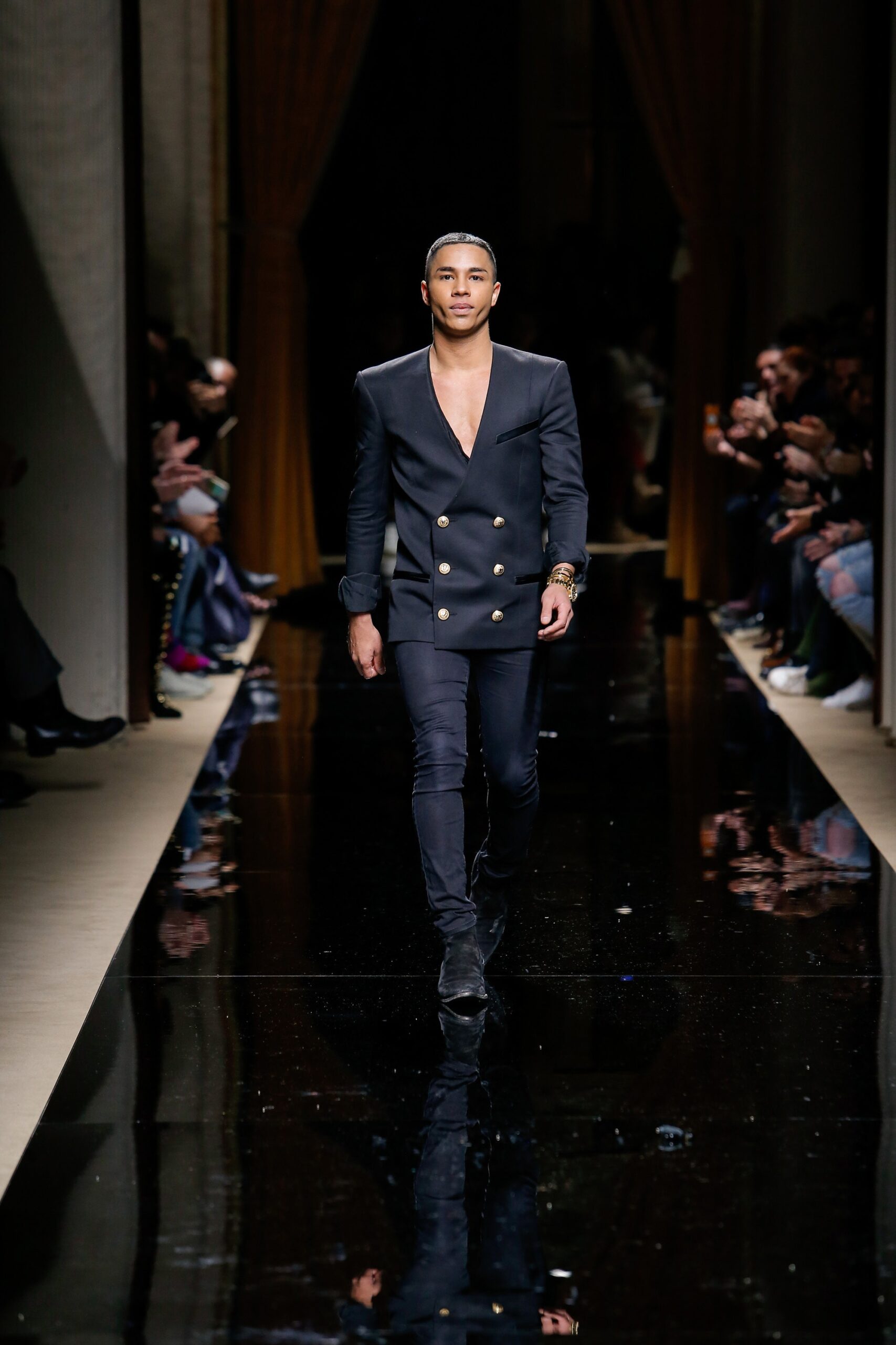 Balmain F/W 16 Menswear Look 519