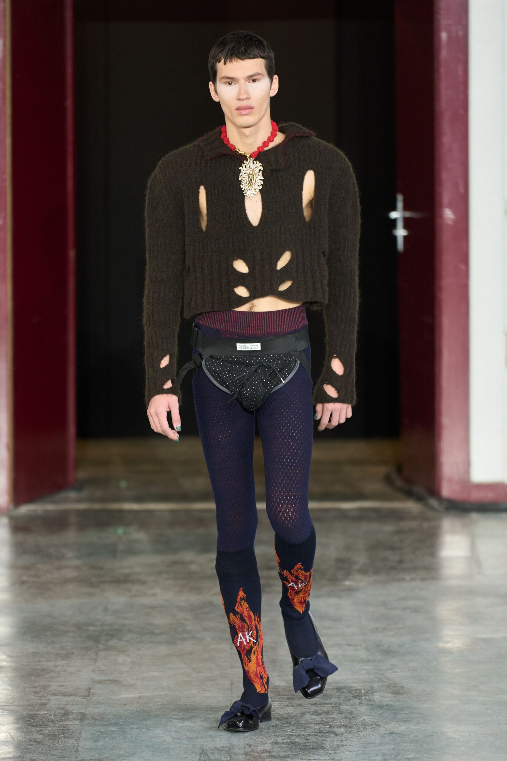 Andreas Kronthaler for Vivienne Westwood F/W 24 Look 4