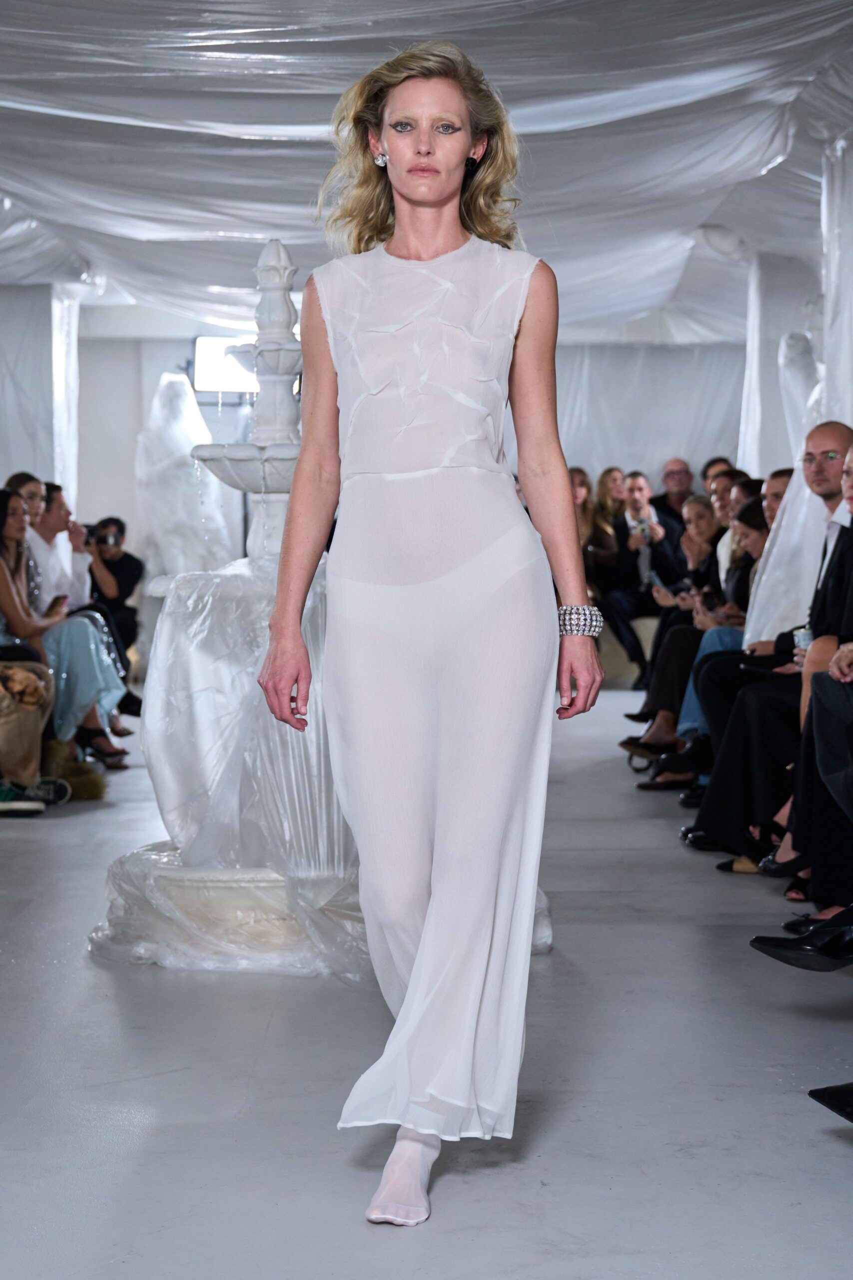 white sheer maxi dress