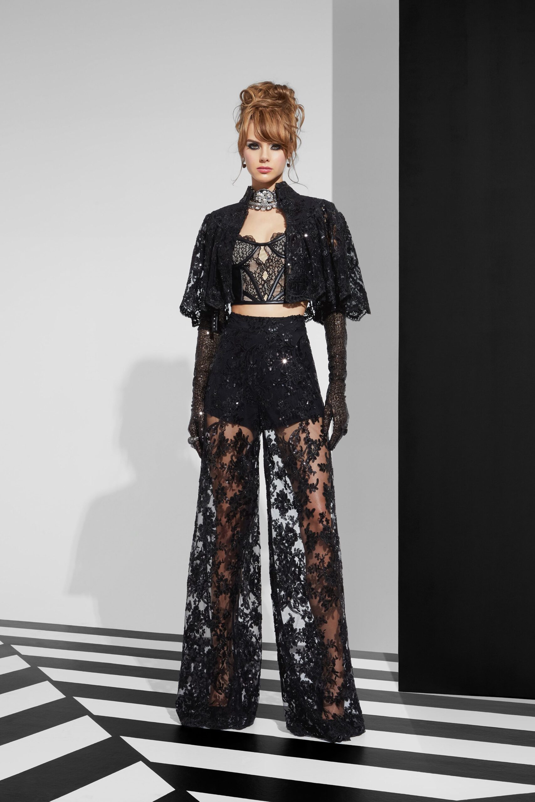 Alice + Olivia F/W 24 Look 261