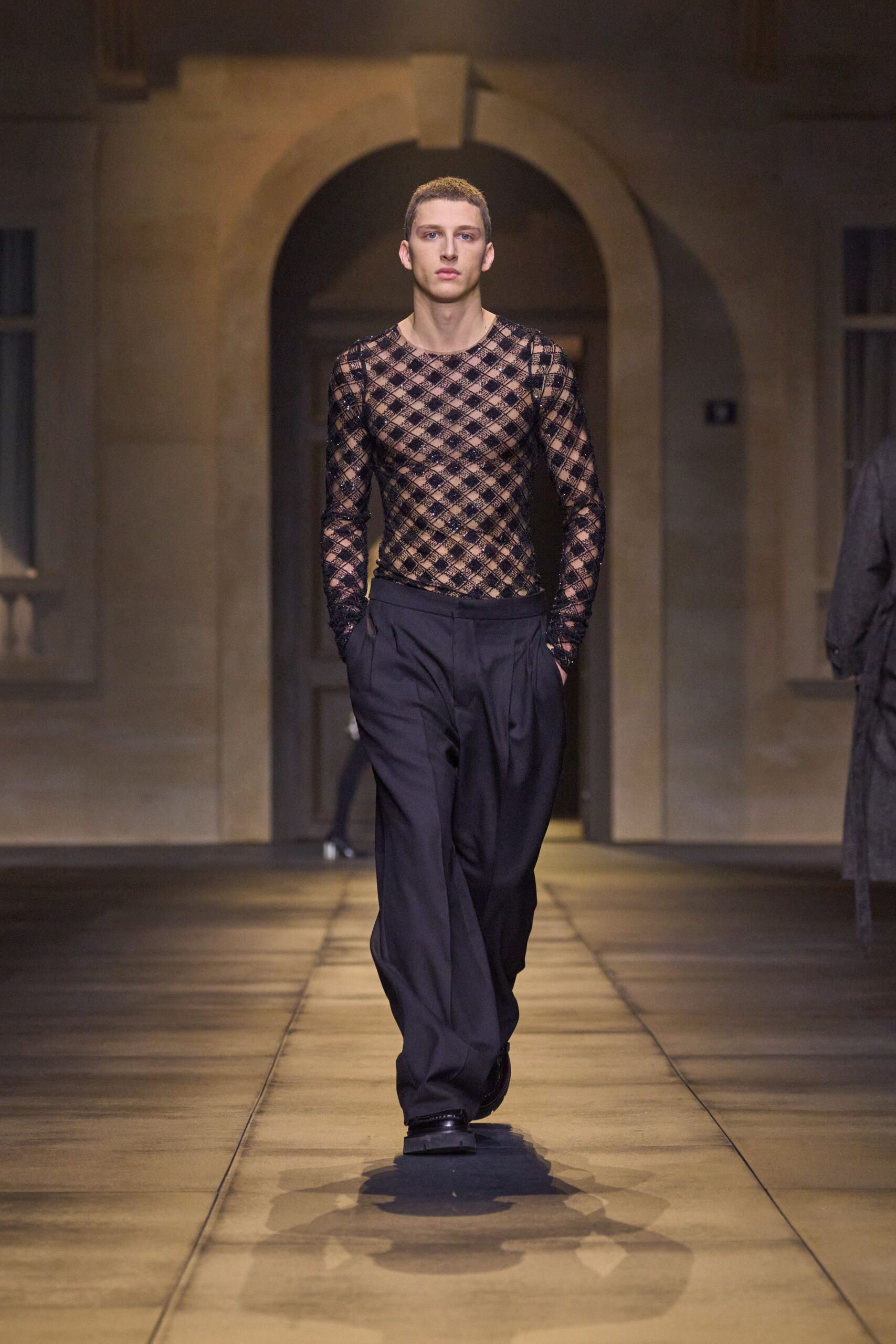 Ami F/W 24 Menswear Look 211