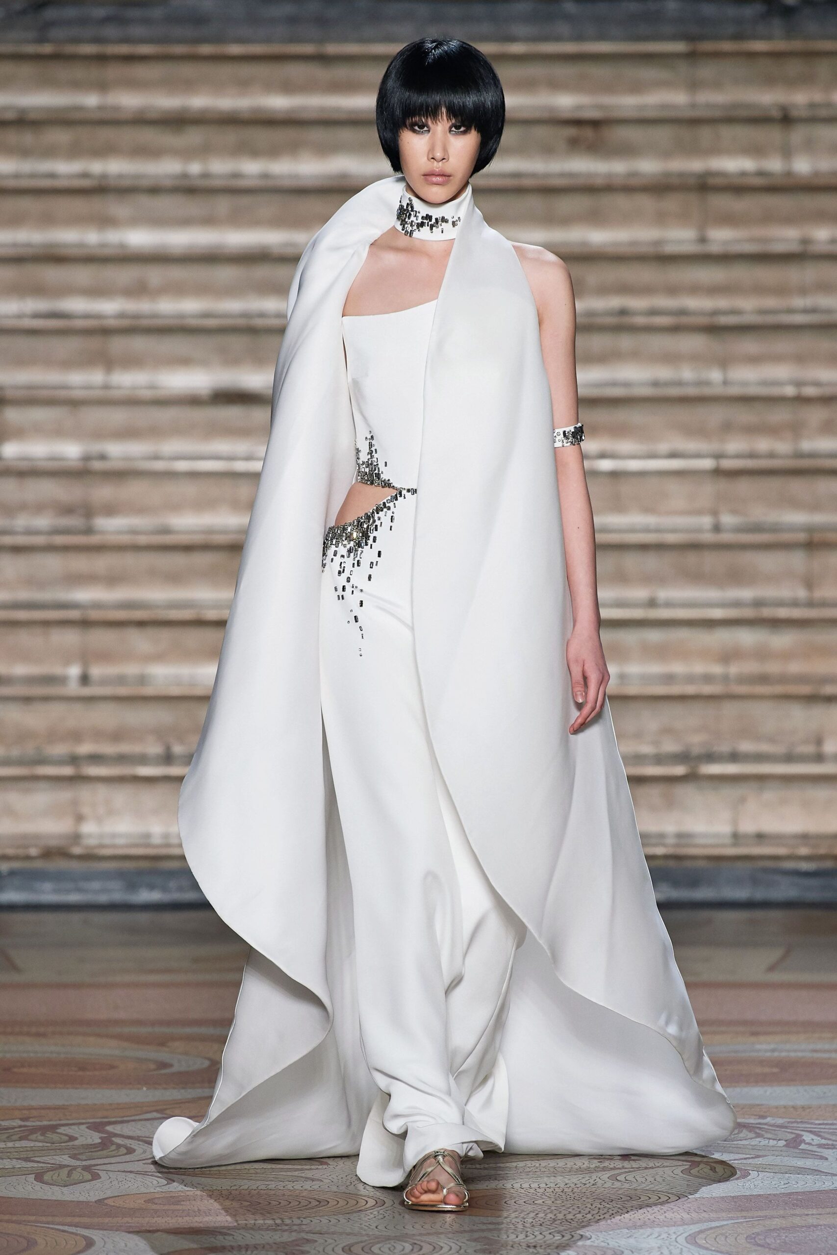 Antonio Grimaldi S/S 20 Couture Look 158