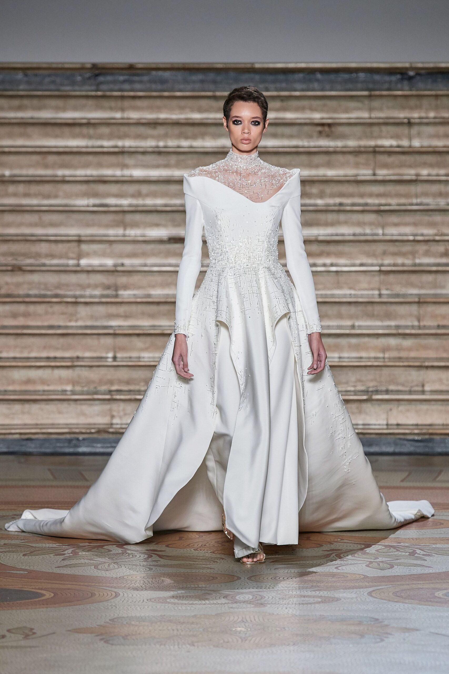 Antonio Grimaldi S/S 20 Couture Look 294