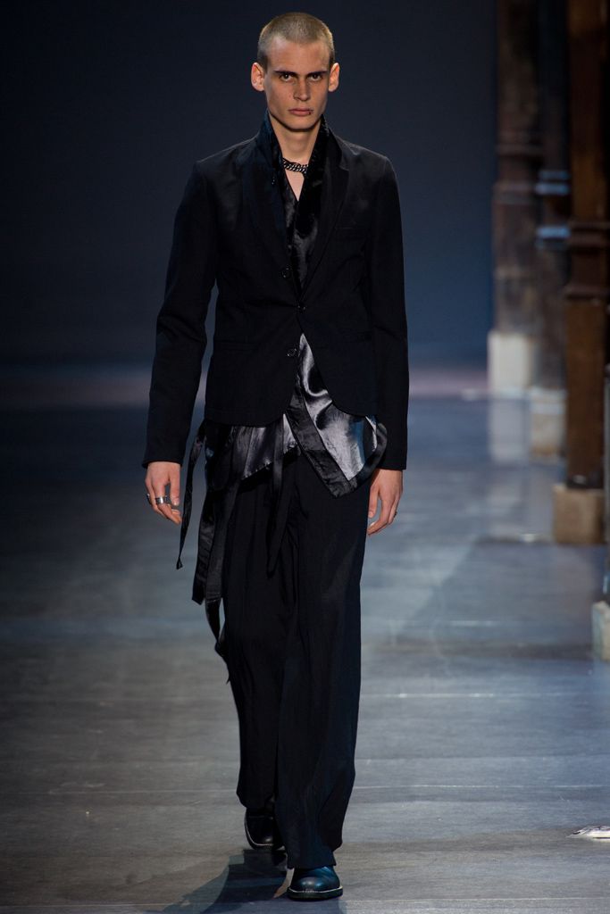 Ann Demeulemeester S/S 13 Menswear Look 204